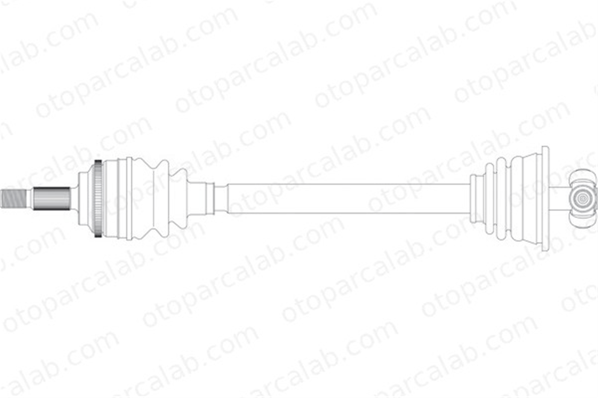 ANKA 10103008 Aks Komple Ön Sol RENAULT MEGANE I MEGANE I Classic 7711134941 7711135207
