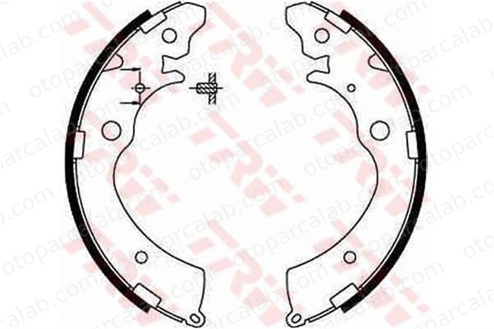 AP 05690 Fren Pabuçlu Balata Arka SUZUKI JIMNY SUV HONDA ACCORD IV 4431S5SE01 04431-S5S-E01