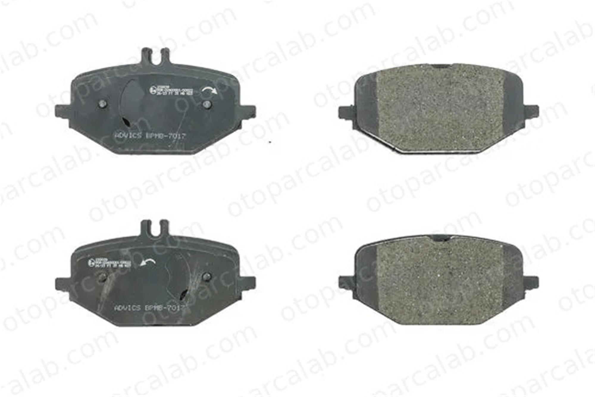 AP 05P2243 Fren Disk Balata Arka MERCEDES-BENZ GLE GLE Coupe 4205102 A0004205102