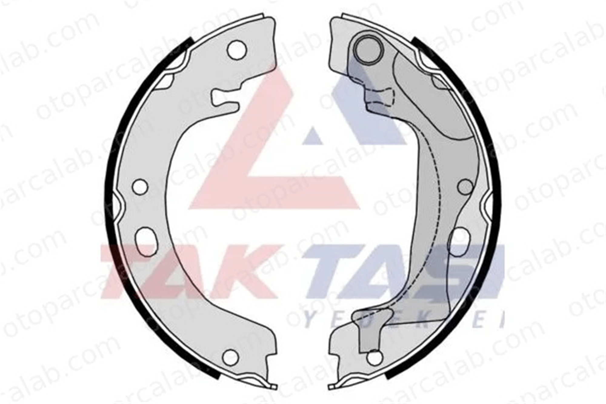 AP 09760 El Fren Balatası TOYOTA COROLLA COROLLA Sedan 449502070 449502120