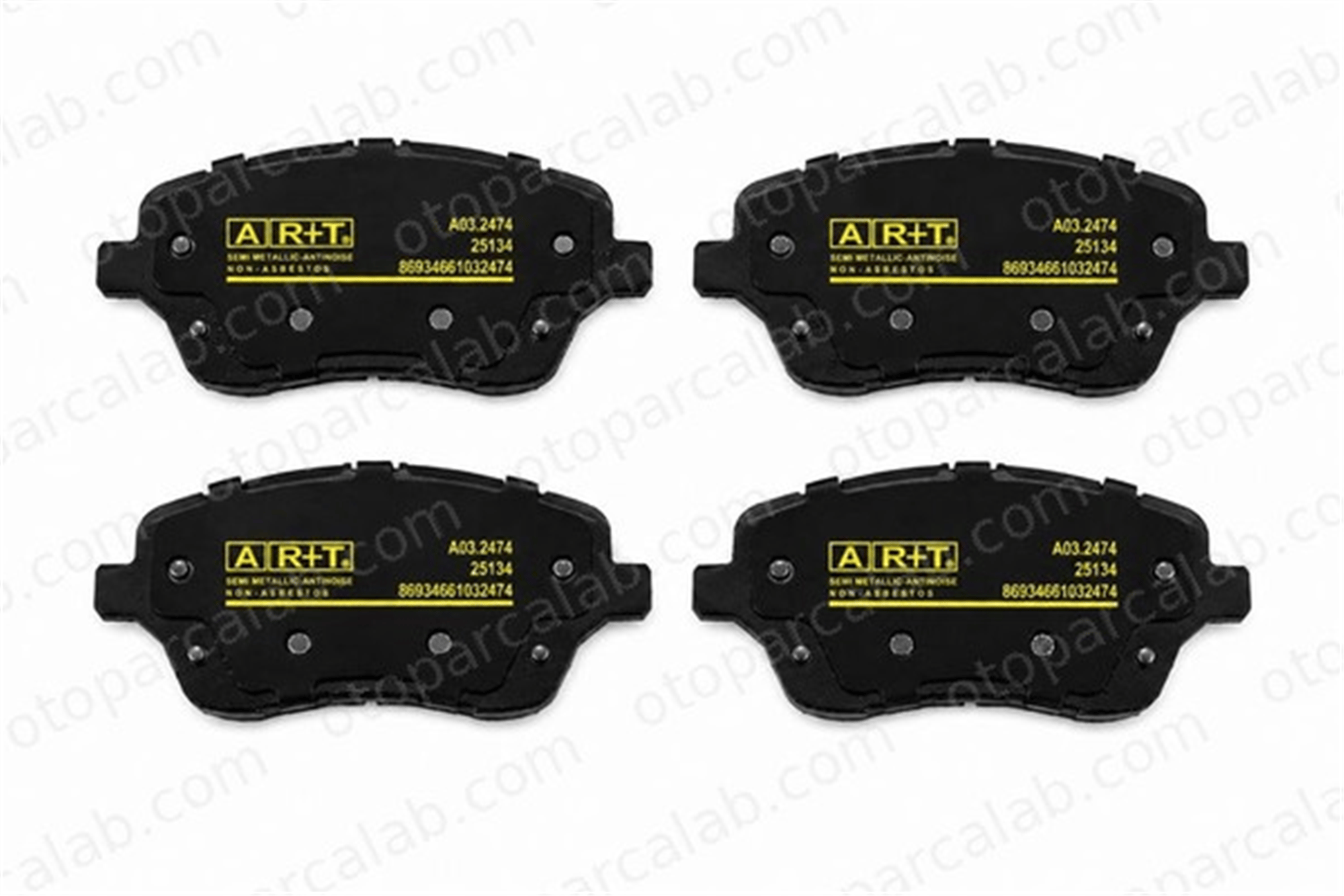 ART A03.2474 Fren Disk Balata Ön FORD B-MAX TOURNEO COURIER B460 MPV 1751951 1765066