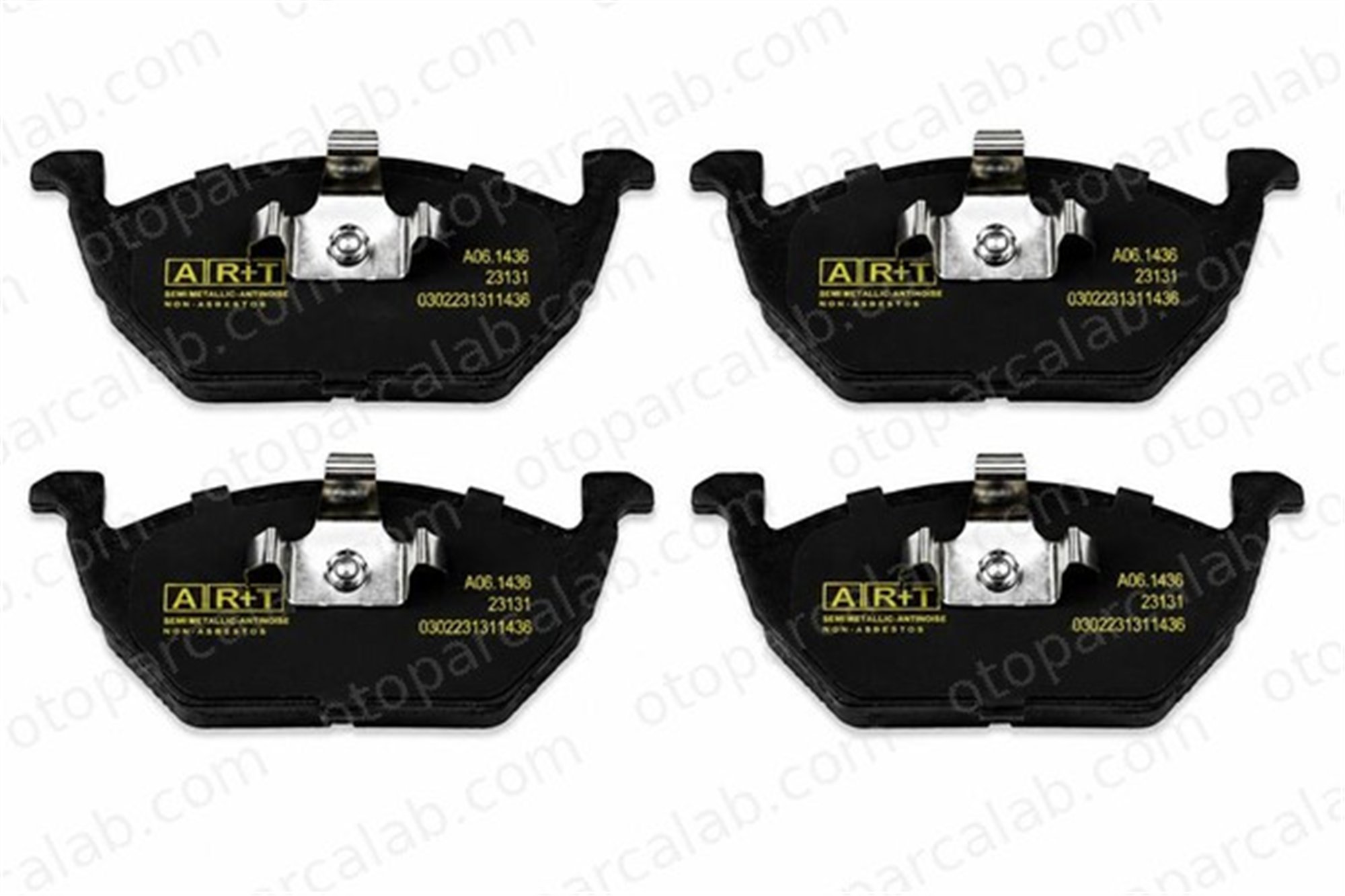ART A06.1436 Fren Disk Balata Ön VW GOLF IV SEAT LEON 1J0698151 1J0693151A