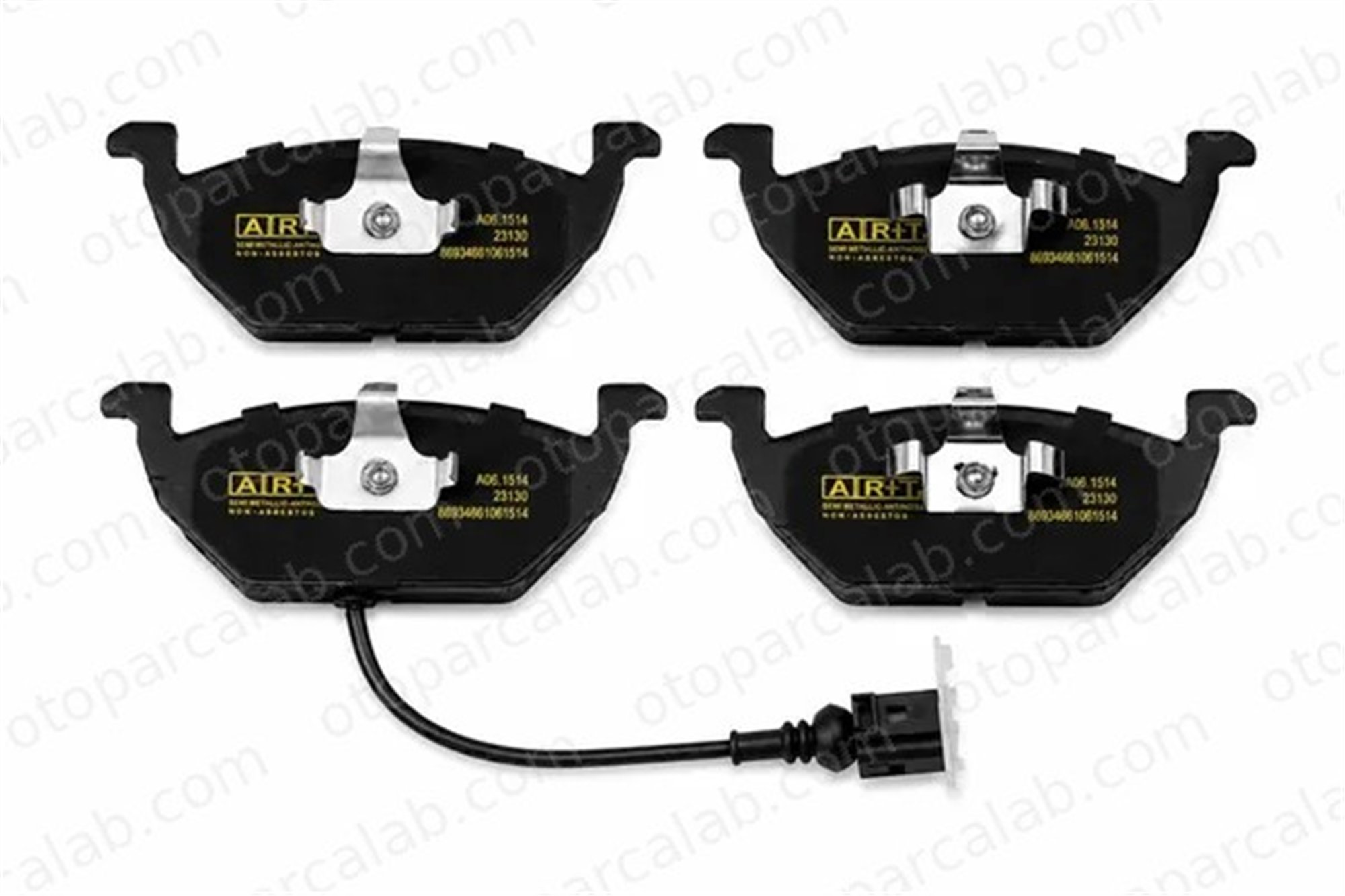 ART A06.1514 Fren Disk Balata Ön VW GOLF IV GOLF IV Variant 1J0698151D 1J0698151E