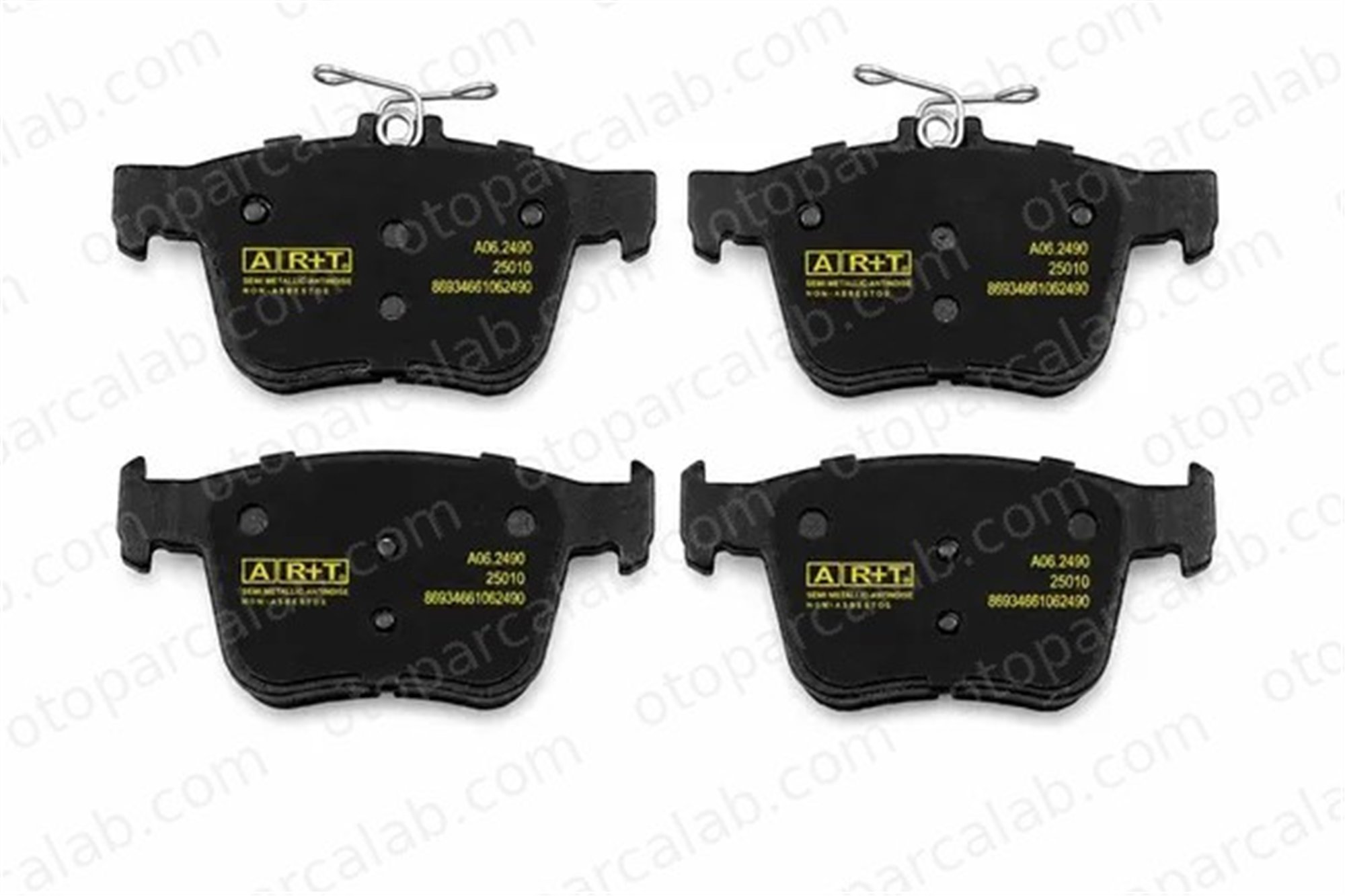 ART A06.2490 Fren Disk Balata Arka VW PASSAT B8 PASSAT B8 Variant 8V0698451A 3Q0698451