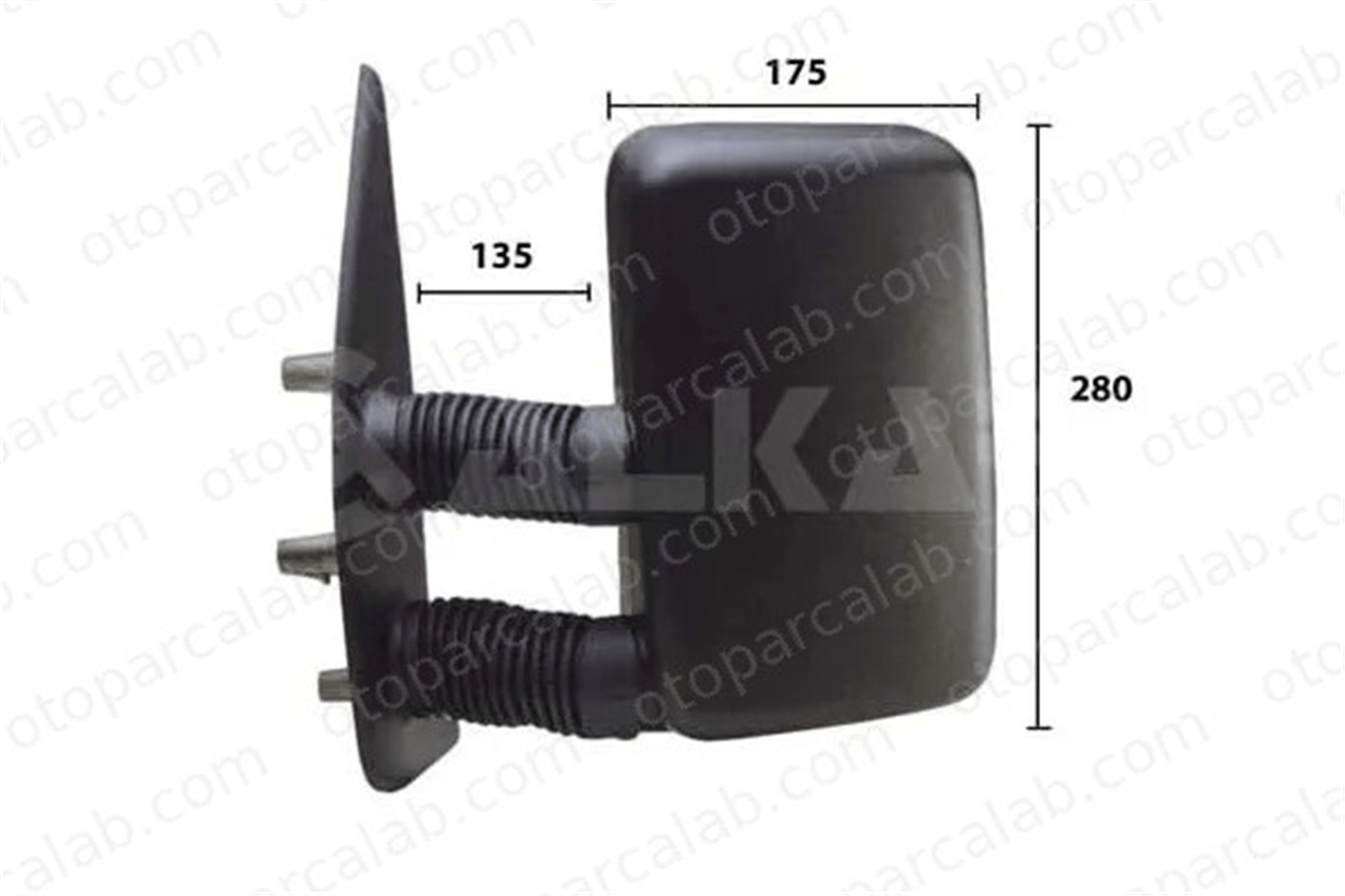 ART M001.1425 Dikiz Aynası Dış Sol FIAT DUCATO Panelvan/Van DUCATO Minibüs/Otobüs 8148GF 3050100
