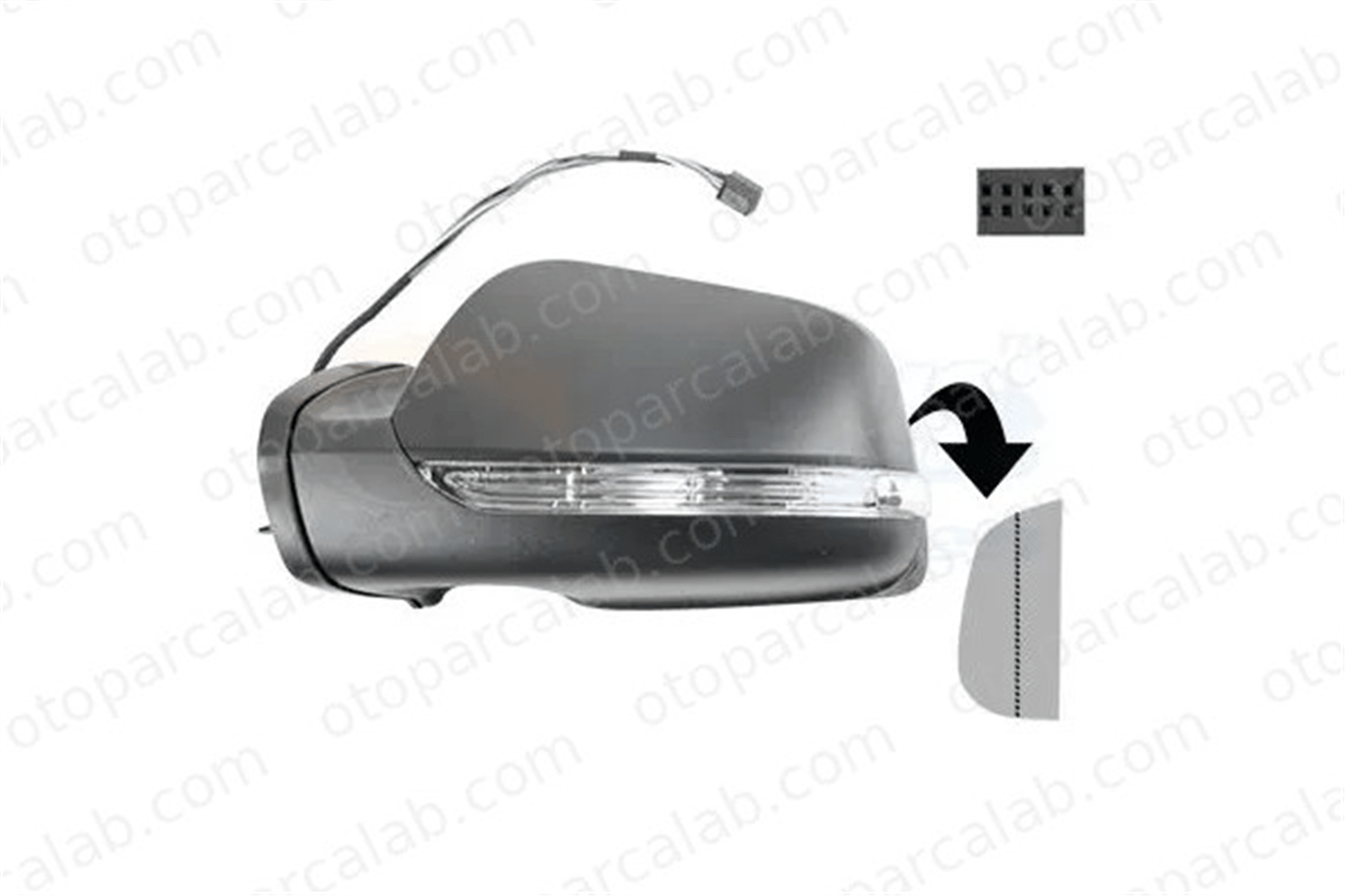 ART M009.9086 Dikiz Aynası Dış Sol MERCEDES-BENZ A-SERISI B-SERISI Sports Tourer 1698102121 1698111560