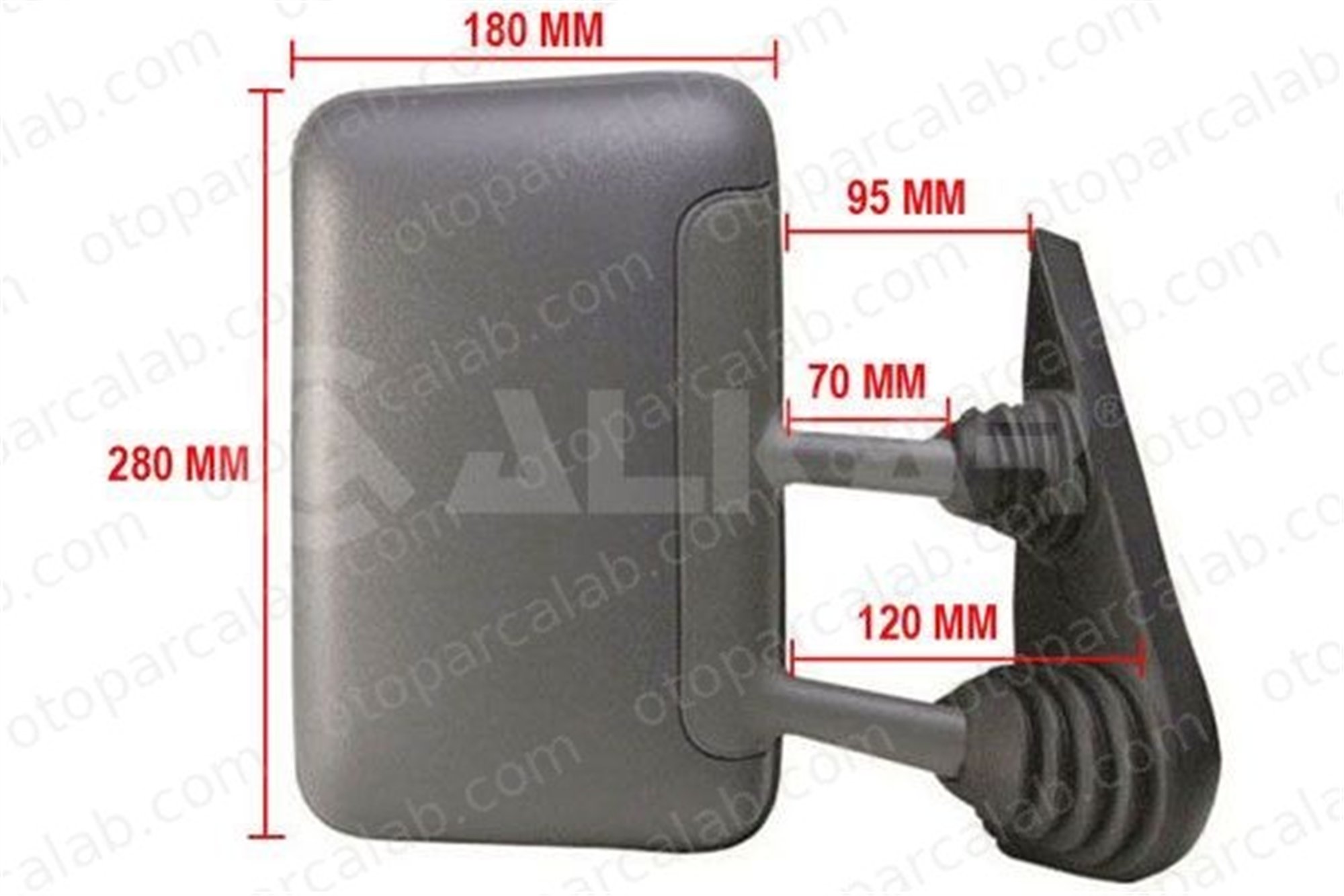 ART M019.9005 Dikiz Aynası Dış Sağ IVECO DAILY II Panelvan/Van DAILY II Minibüs/Otobüs 93936853 93924653