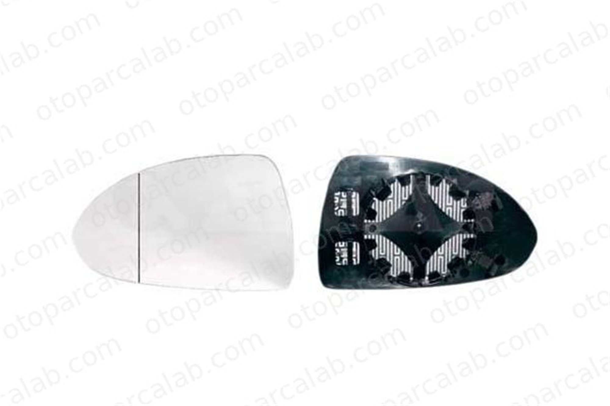 ART MG024.4512 Ayna Camı Dış Sol OPEL CORSA D CORSA E 1426551 13187623