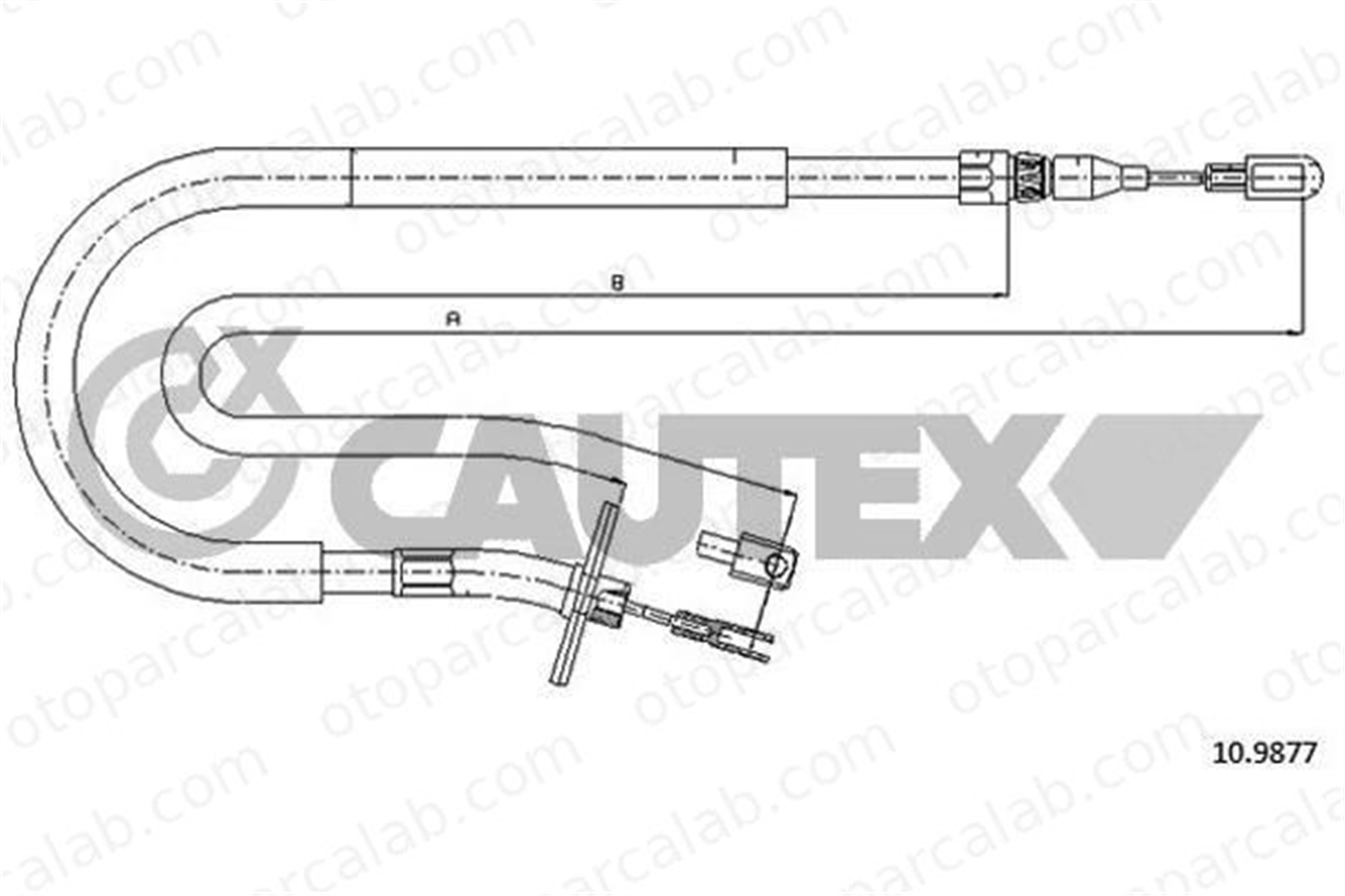 ASPART 3HBW1003 El Fren Teli Arka Sol MERCEDES-BENZ SPRINTER 4-t Panelvan/Van SPRINTER 4-t Platform şasi A9044200585 9044200585