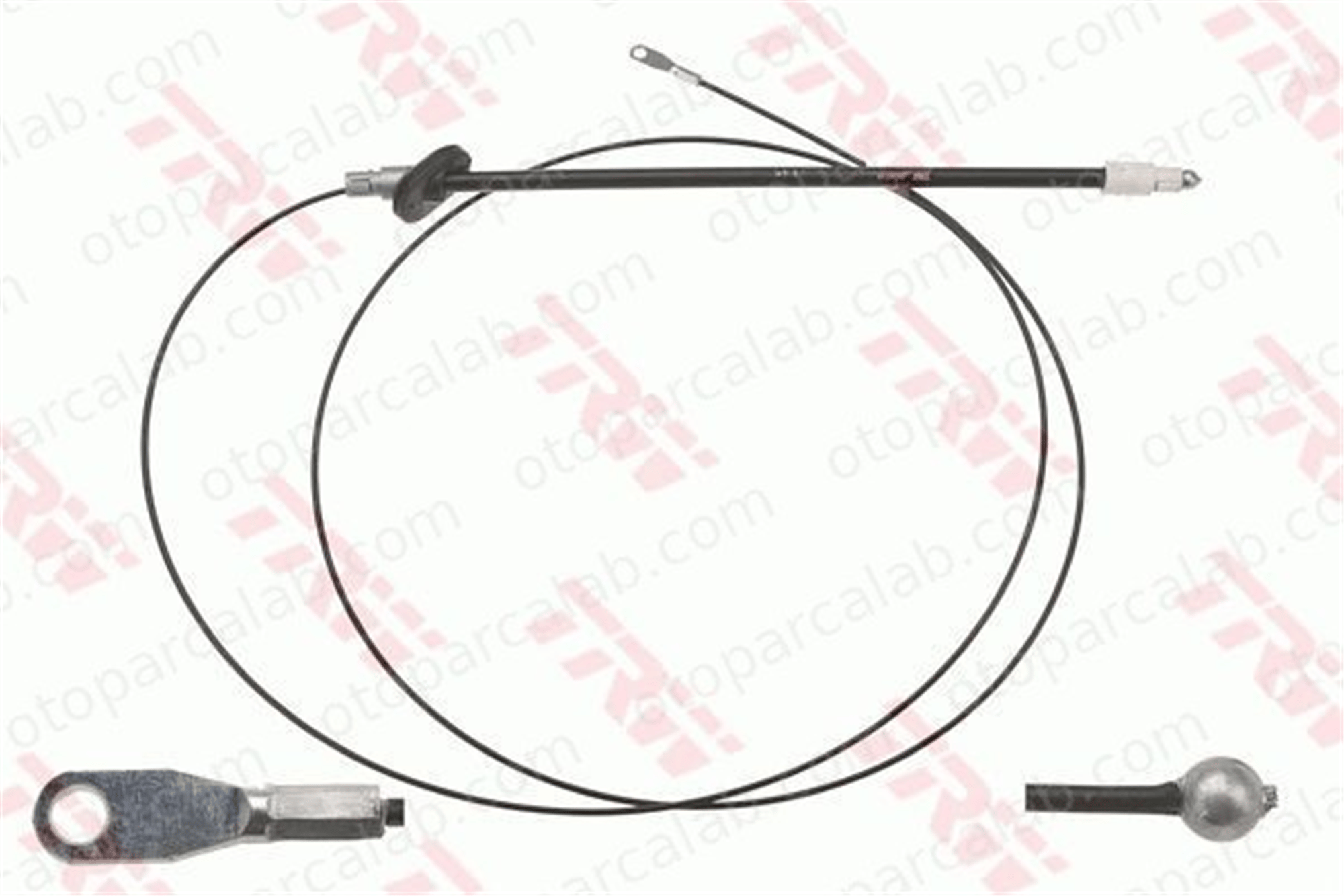 ASPART 3HBW1011 El Fren Teli Ön Sağ veya Sol MERCEDES-BENZ SPRINTER 3,5-t Panelvan/Van SPRINTER 3,5-t Platform şasi A9064205285 9064202385