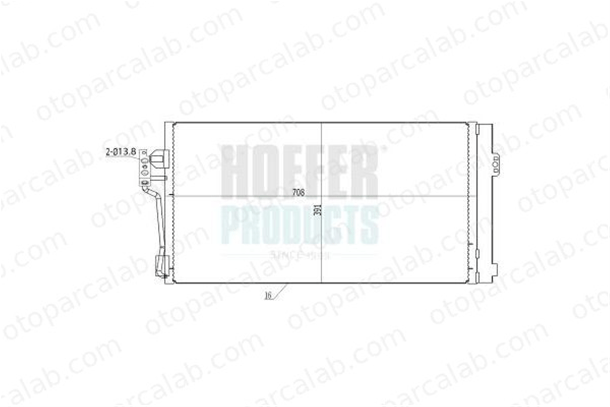 ASPART 6CAC1034 Klima Radyatörü MERCEDES-BENZ VITO Minibüs/Otobüs VITO / MIXTO Panelvan/Van 6398350070 6398350370