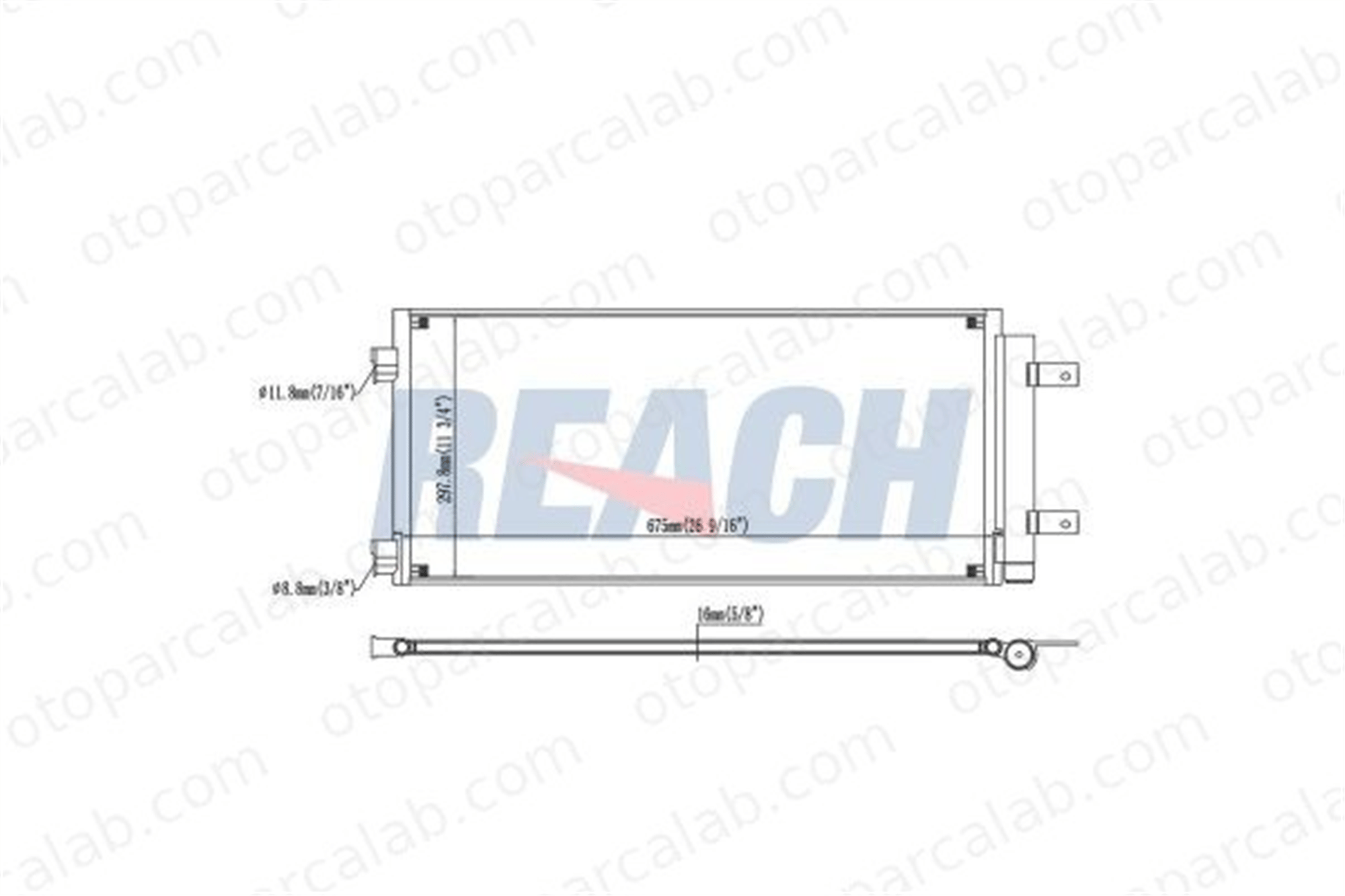 ASPART 6CAC1084 Klima Radyatörü OPEL ASTRA K ASTRA K Sports Tourer 13475956 39011385