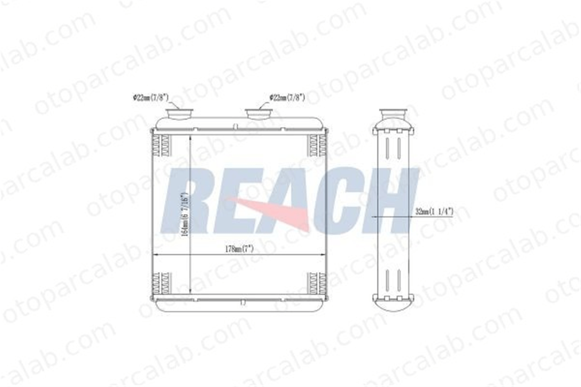 ASPART 6HMA1027 Kalorifer Radyatörü OPEL MERIVA A MPV 1618288 93175260