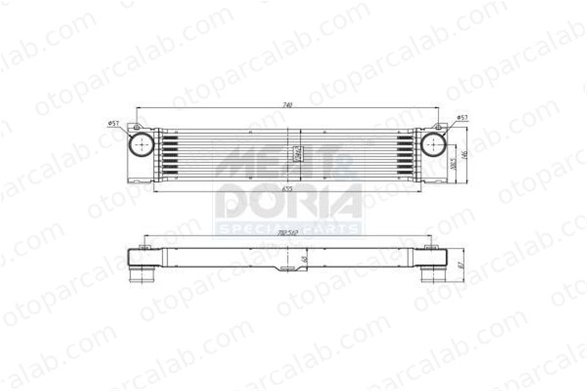 ASPART 6TRA1029 Turbo Radyatörü MERCEDES-BENZ VIANO VITO / MIXTO Panelvan/Van 6395010201 A6395010201