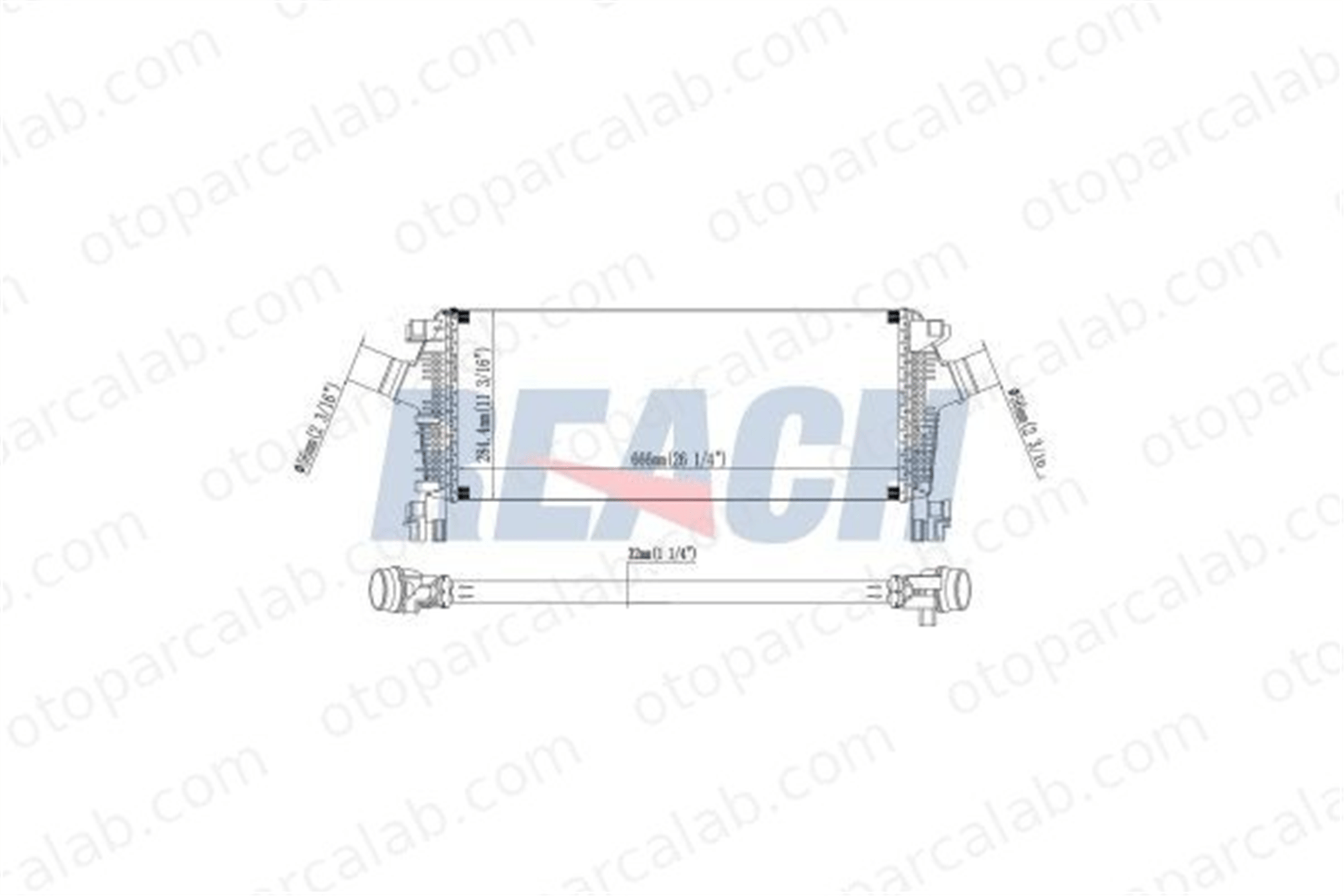ASPART 6TRA1064 Turbo Radyatörü OPEL ASTRA J ASTRA J Sedan 1302148 13311080