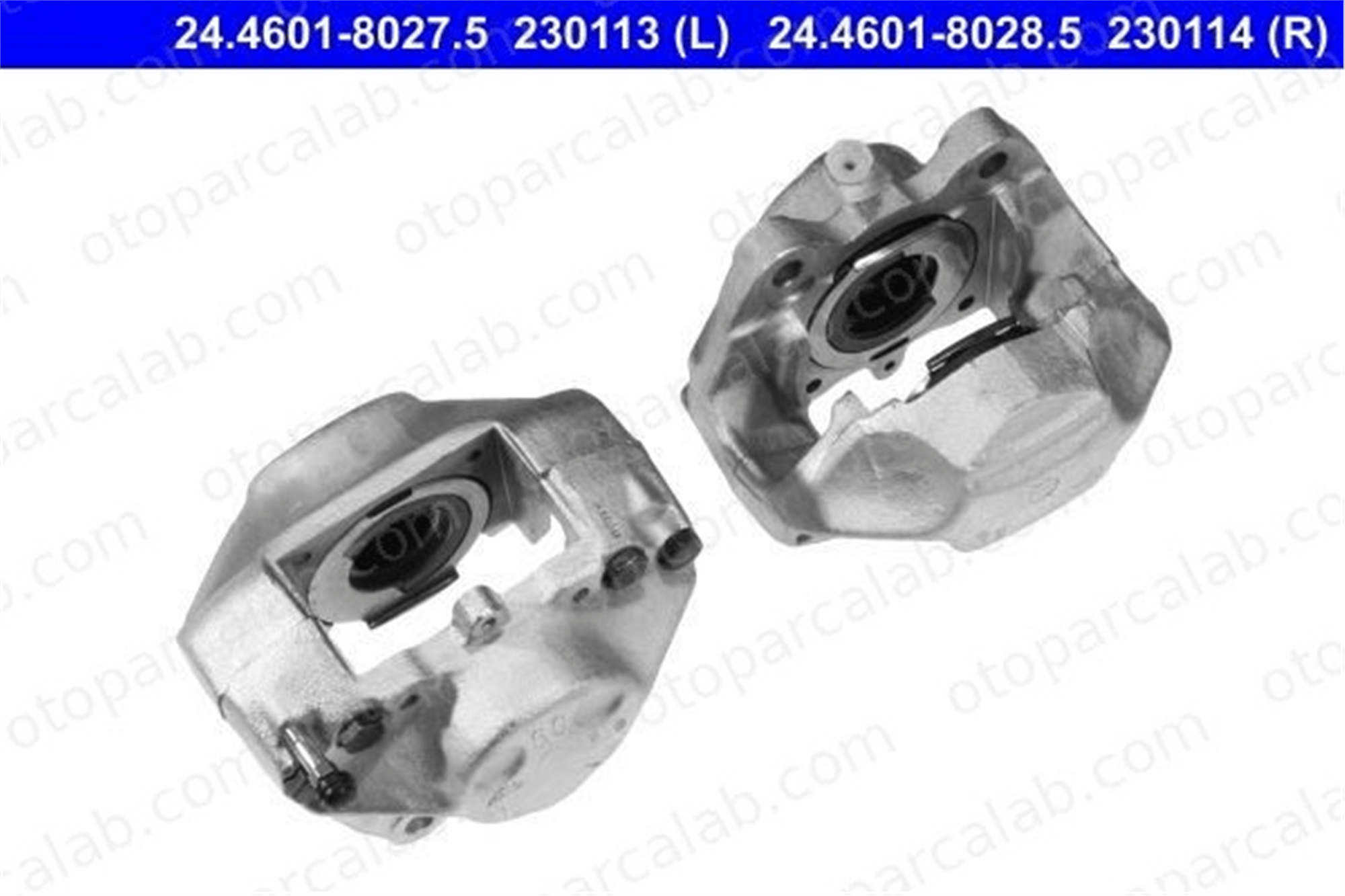 ATE 24.4601-8027.5 Fren Kaliper Ön Sol MERCEDES-BENZ SL Coupe SL 24212898 1074200283