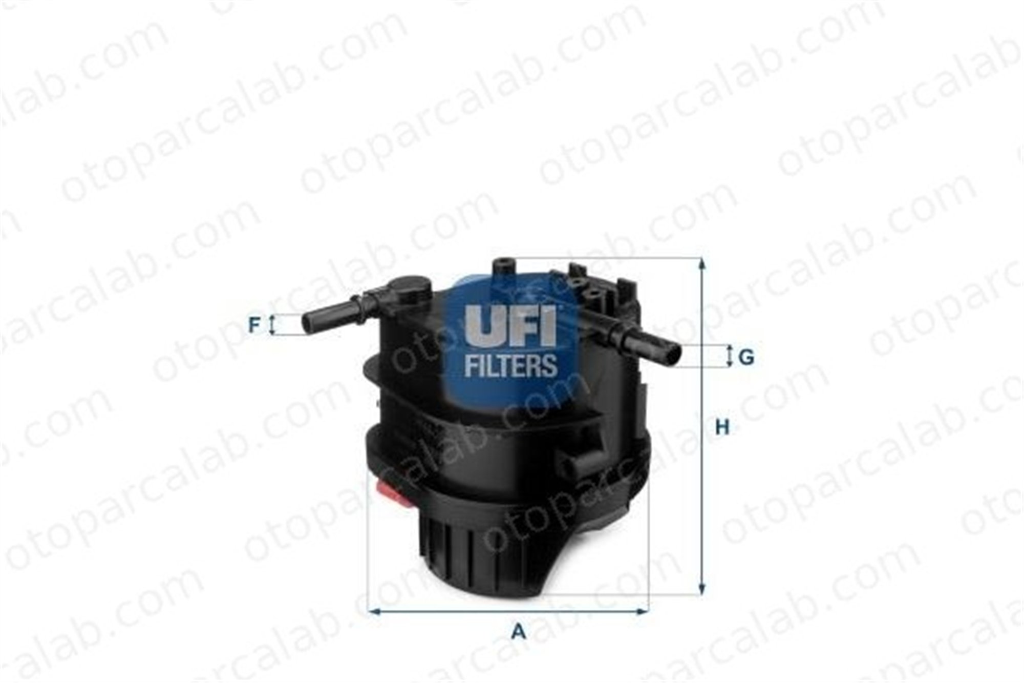 AXAM 03-09-11-3232 Yakıt Filtresi CITROËN C3 I C1 2S6Q9155BA 190199