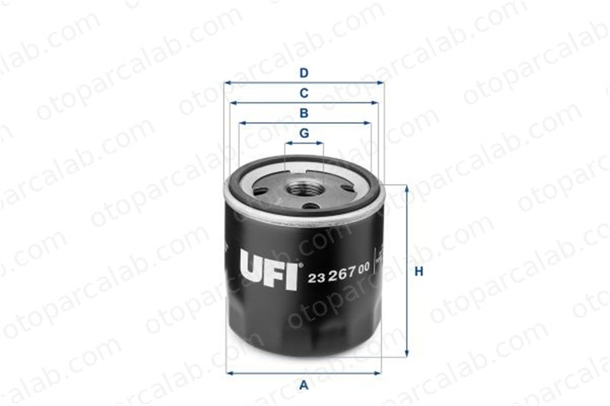 AXAM 03-10-11-3560 Yağ Filtresi FORD FOCUS III Turnier C-MAX II EM5G6714AA 71736169