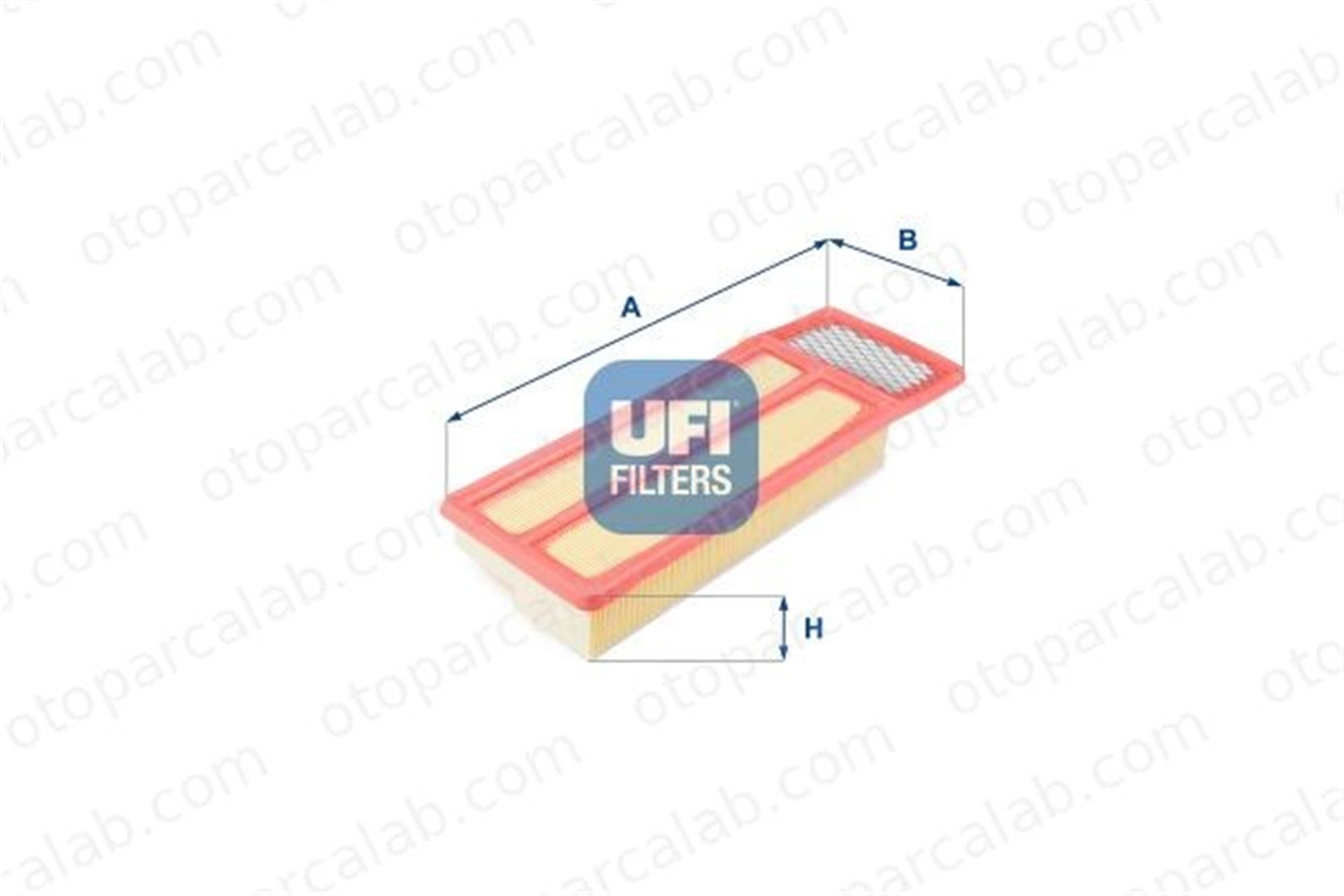 AXAM 15-12-11-3017 Hava Filtresi FIAT PANDA PANDA VAN 51873070 51925027