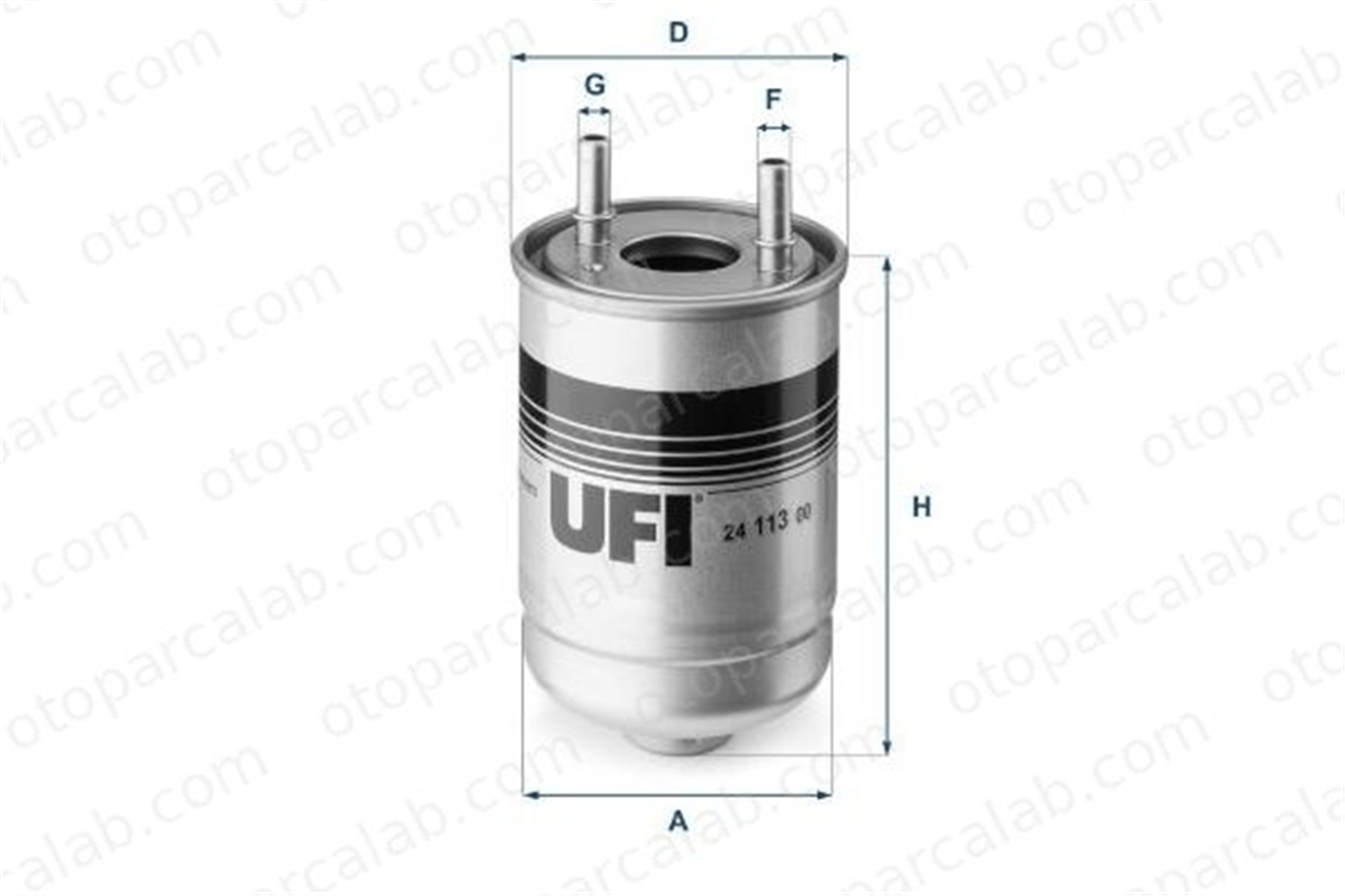 AXAM 203113710 Yakıt Filtresi RENAULT MEGANE III Coupe MEGANE III Grandtour 164009384R 8201046788