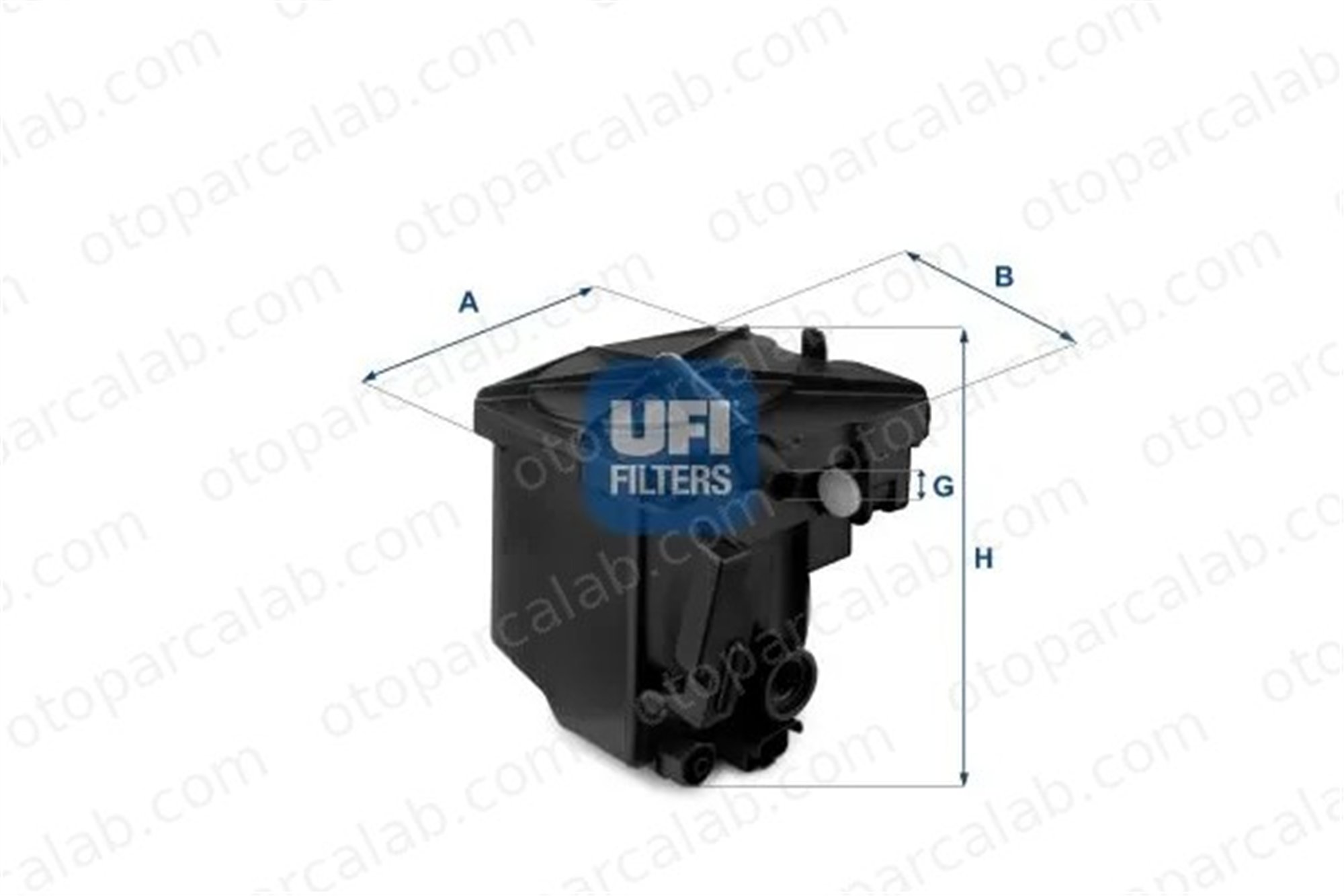 AXAM 316113235 Yakıt Filtresi PEUGEOT PARTNER Kasa/büyük limuzin CITROËN BERLINGO Kasa/büyük limuzin 3M5Q9155CB 190167