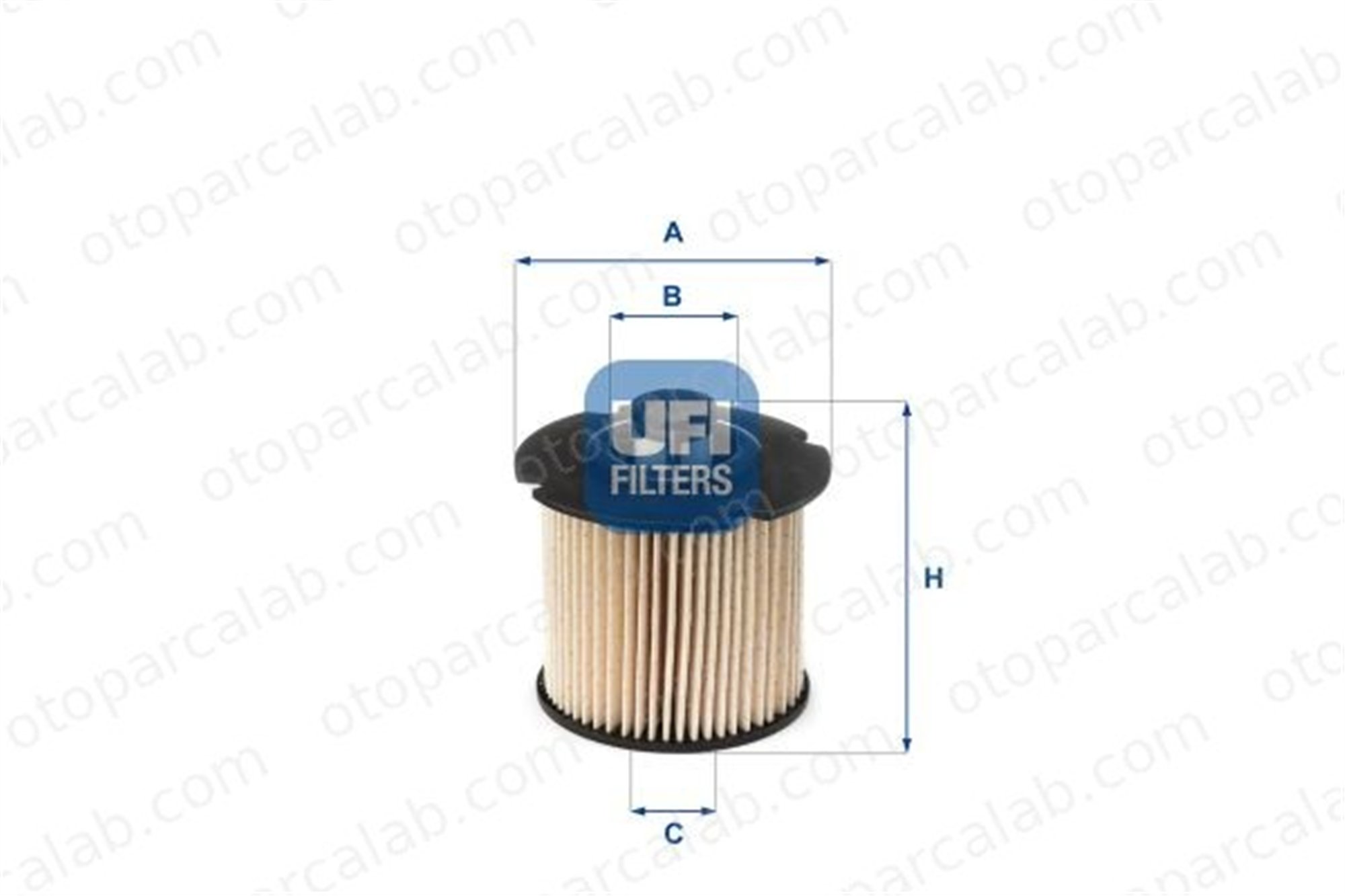 AXAM 405113608 Yakıt Filtresi PEUGEOT 5008 II TOYOTA PROACE Minibüs/Otobüs 9801366680 1872152