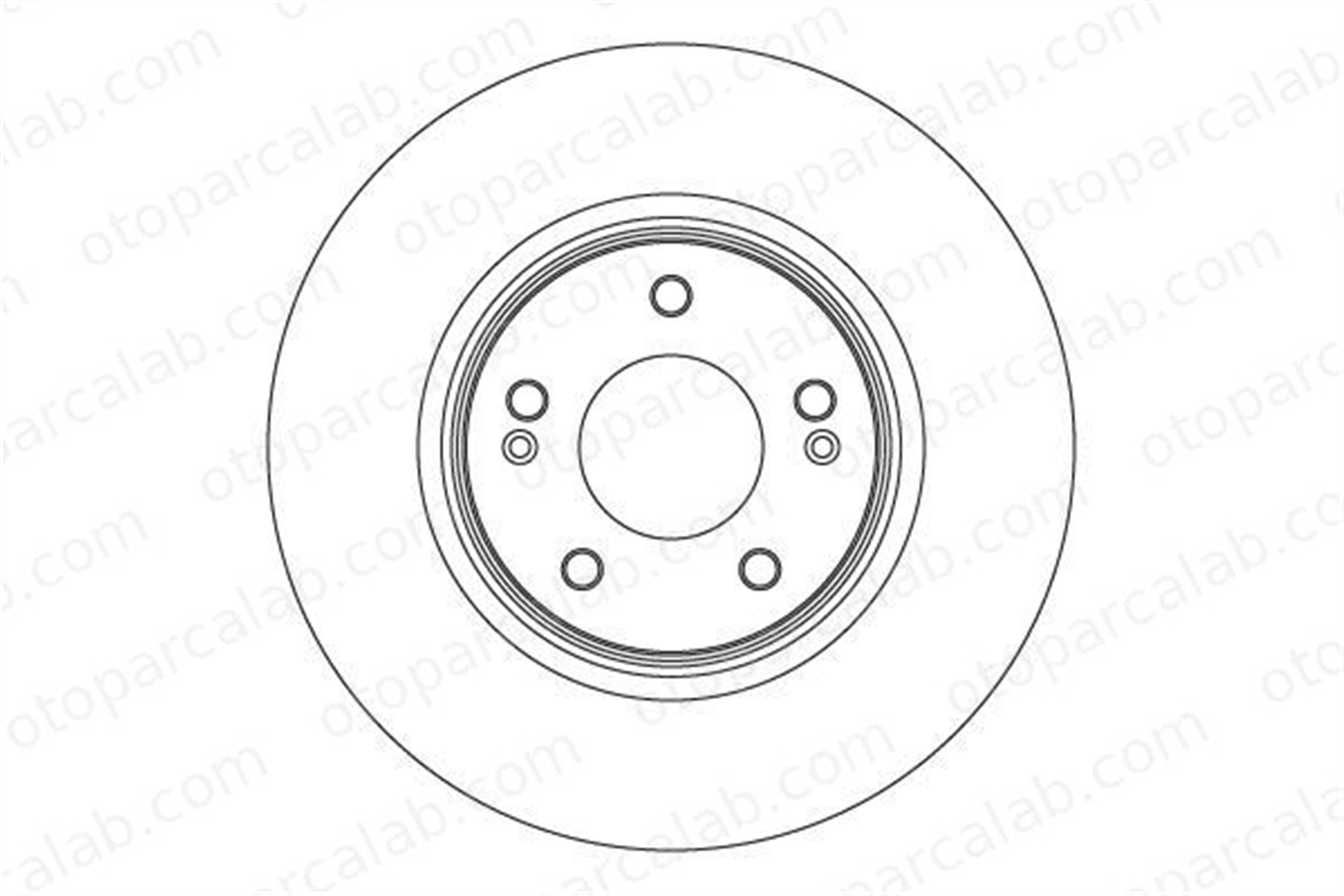 AYD 51603 Fren Disk Ayna Ön Sağ ve Sol HYUNDAI SONATA VIII 51712L1000 51712HF000