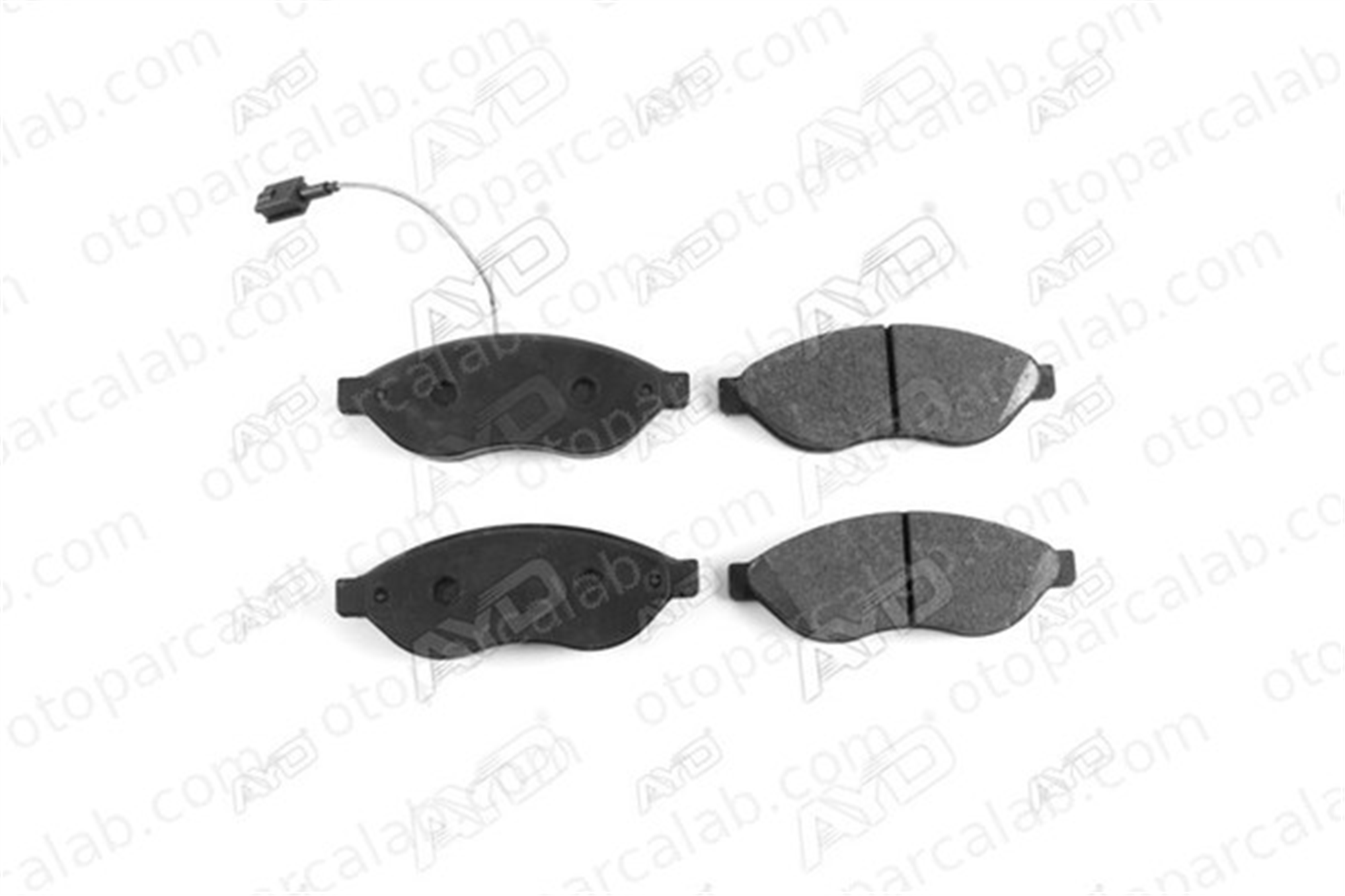 AYD 60058A Fren Disk Balata Ön CITROËN JUMPER Panelvan/Van JUMPER Platform şasi 77368452 1607878380