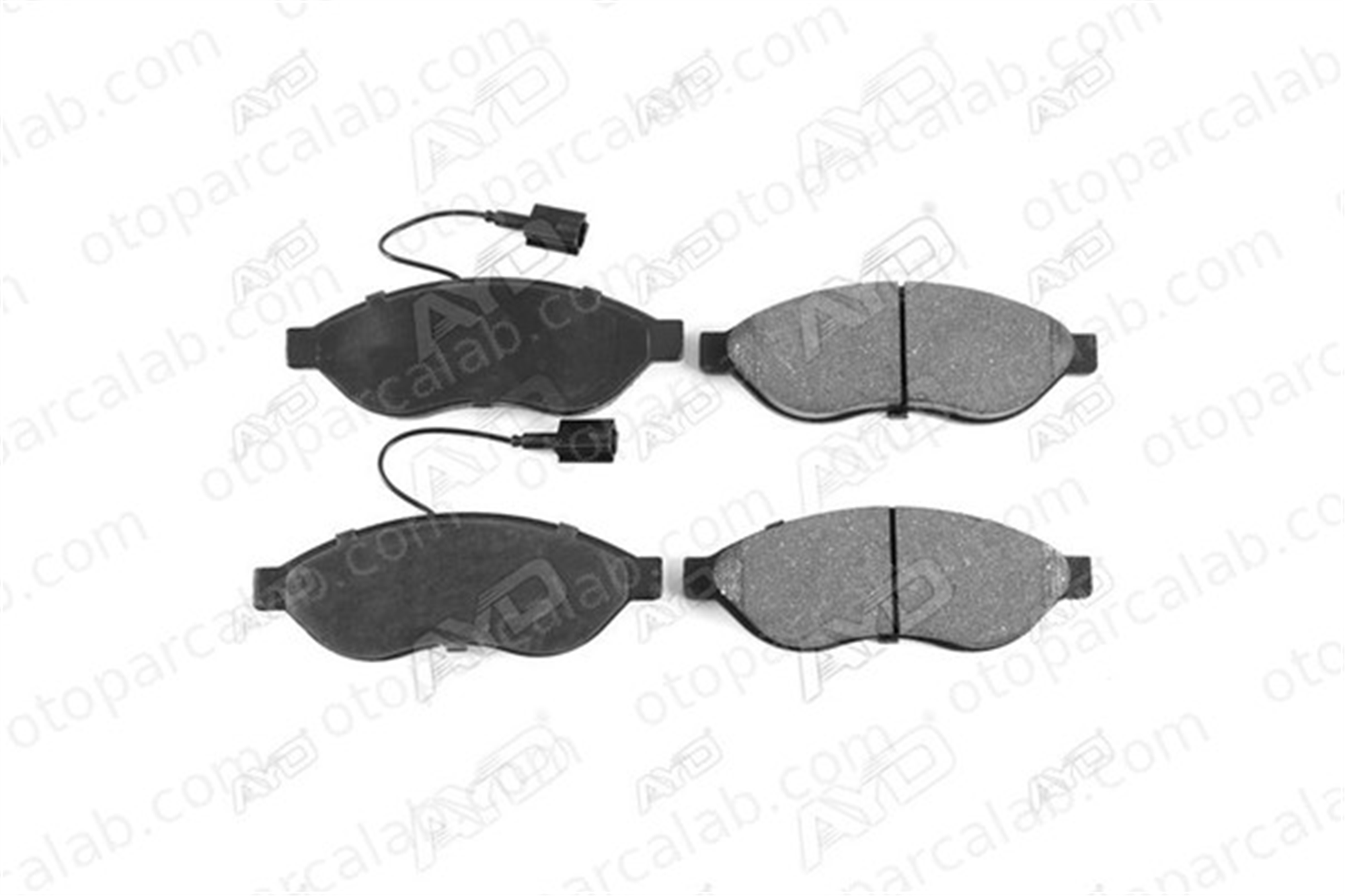 AYD 60059A Fren Disk Balata Ön CITROËN JUMPER Panelvan/Van JUMPER Platform şasi 1612433880 1607878380