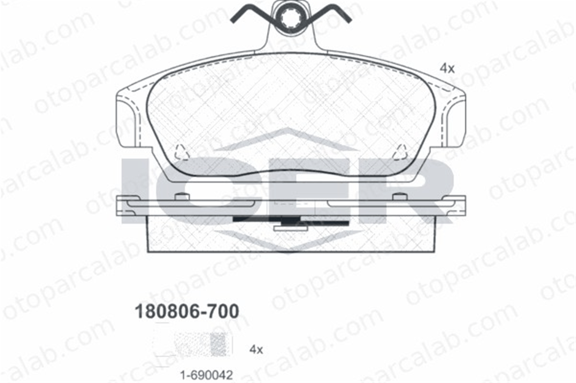 AYD 60521A Fren Disk Balata Ön ROVER 100 / METRO Hatchback MG MG TF SEM100020 GBP90318