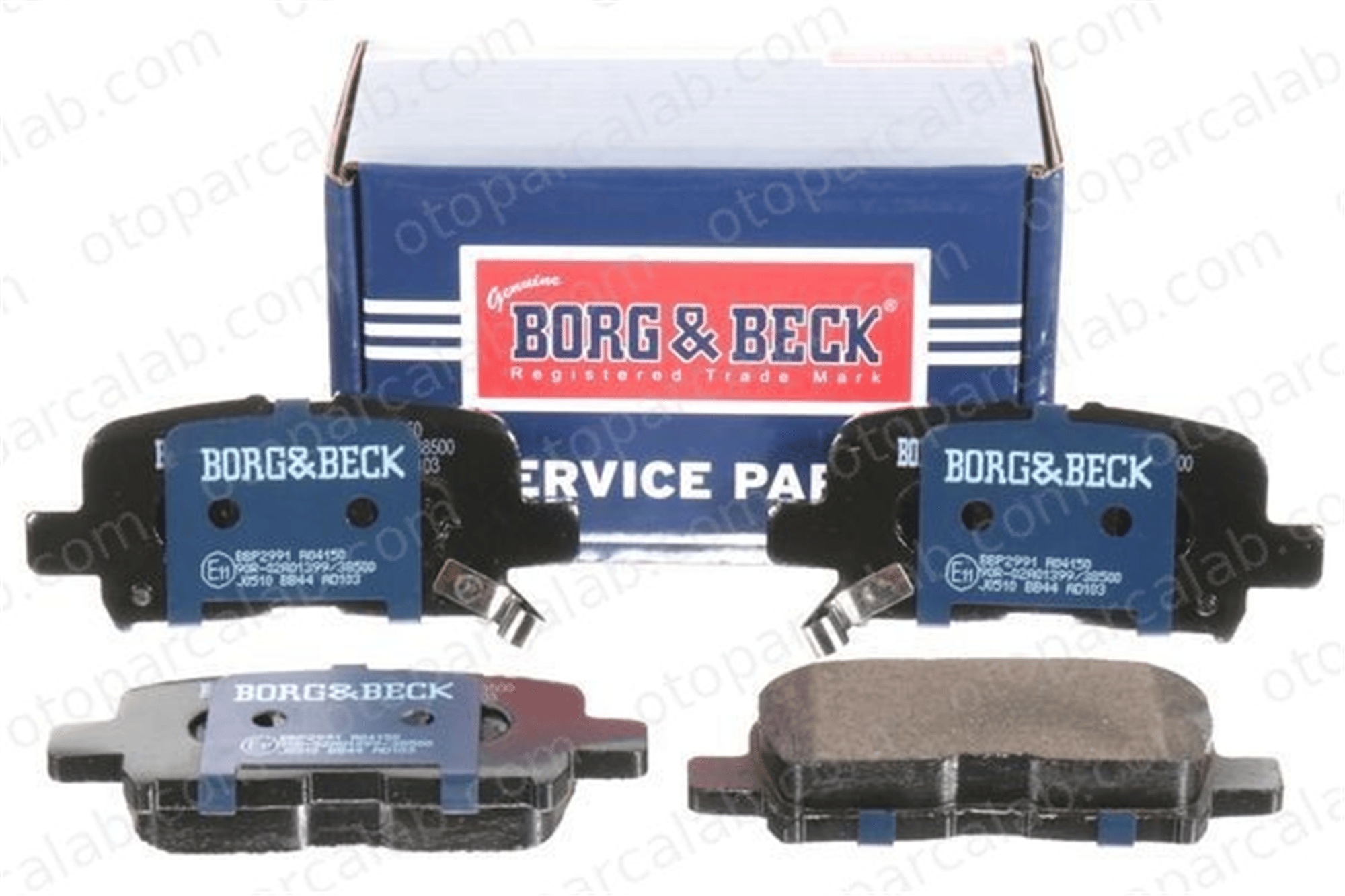 AYD 60812A Fren Disk Balata Arka SUZUKI SX4 FIAT SEDICI 43022S3VA11 43022S0XA00