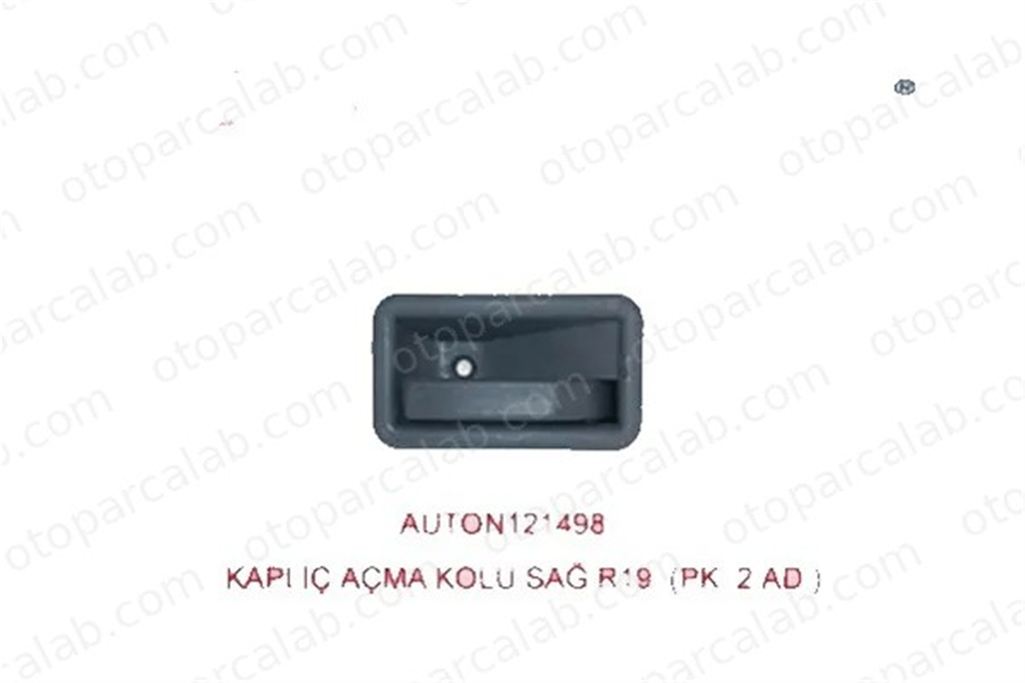 BARAN PLAST 013 Kapı Kolu Ön İç Sağ RENAULT 19 II Chamade CLIO I