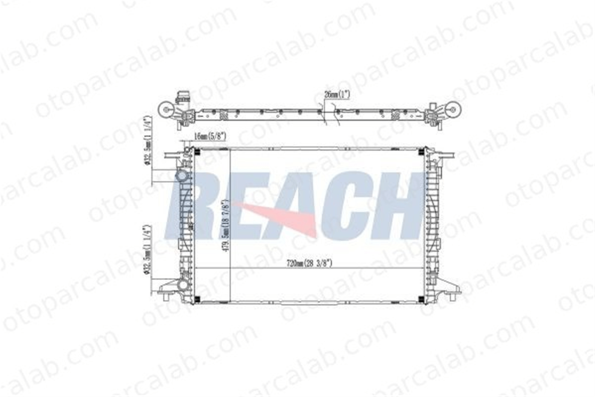 BEHR CR 2179 000S Su Radyatörü AUDI A5 Sportback A4 B9 8W0121251L 80A121251C