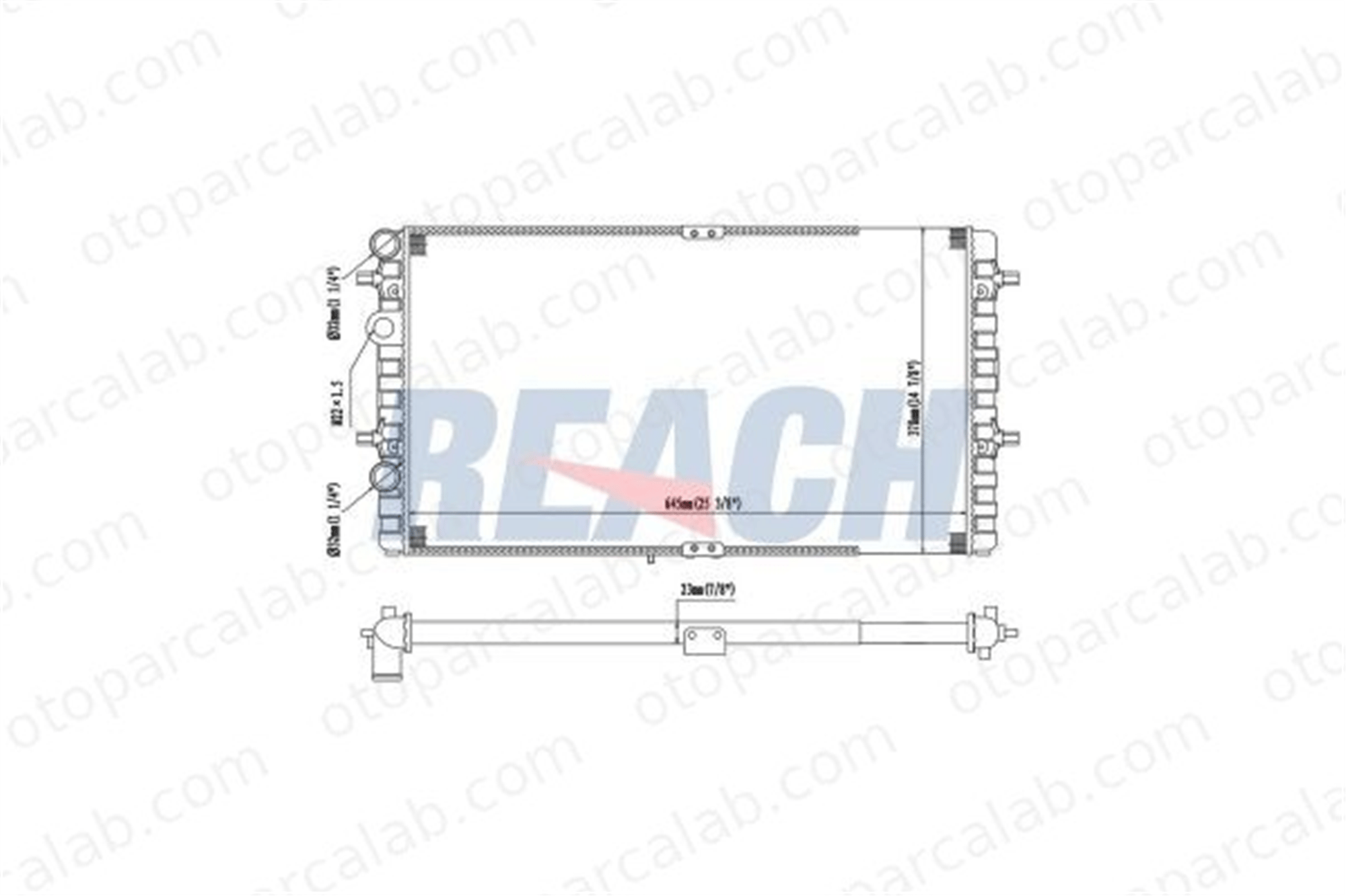 BEHR CR 463 000S Su Radyatörü SEAT IBIZA II CORDOBA 6K0121253AG 6K0121253BC
