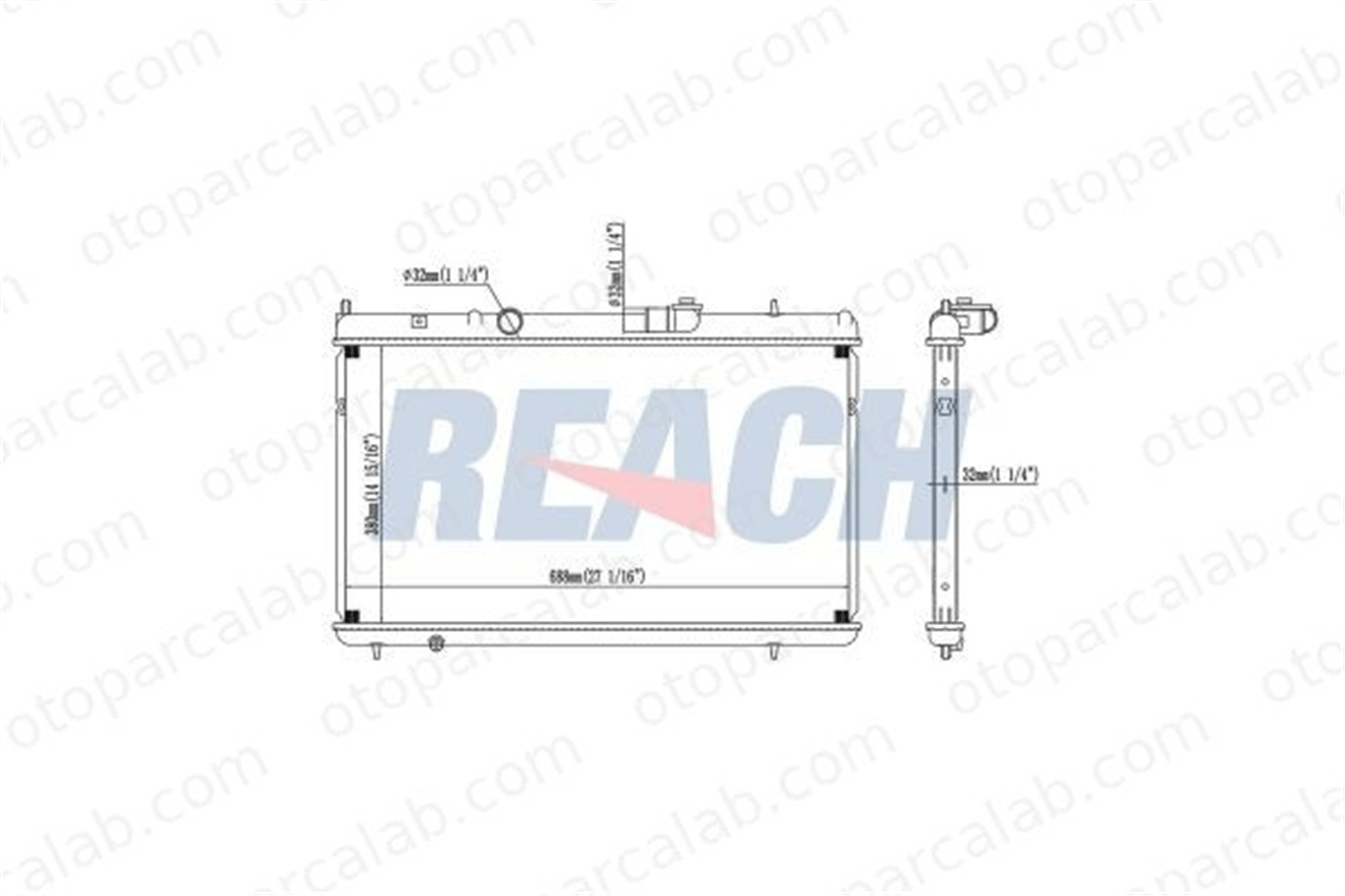 BEHR CR 800 000S Su Radyatörü CITROËN C5 I Break C5 I 1330K3 133344