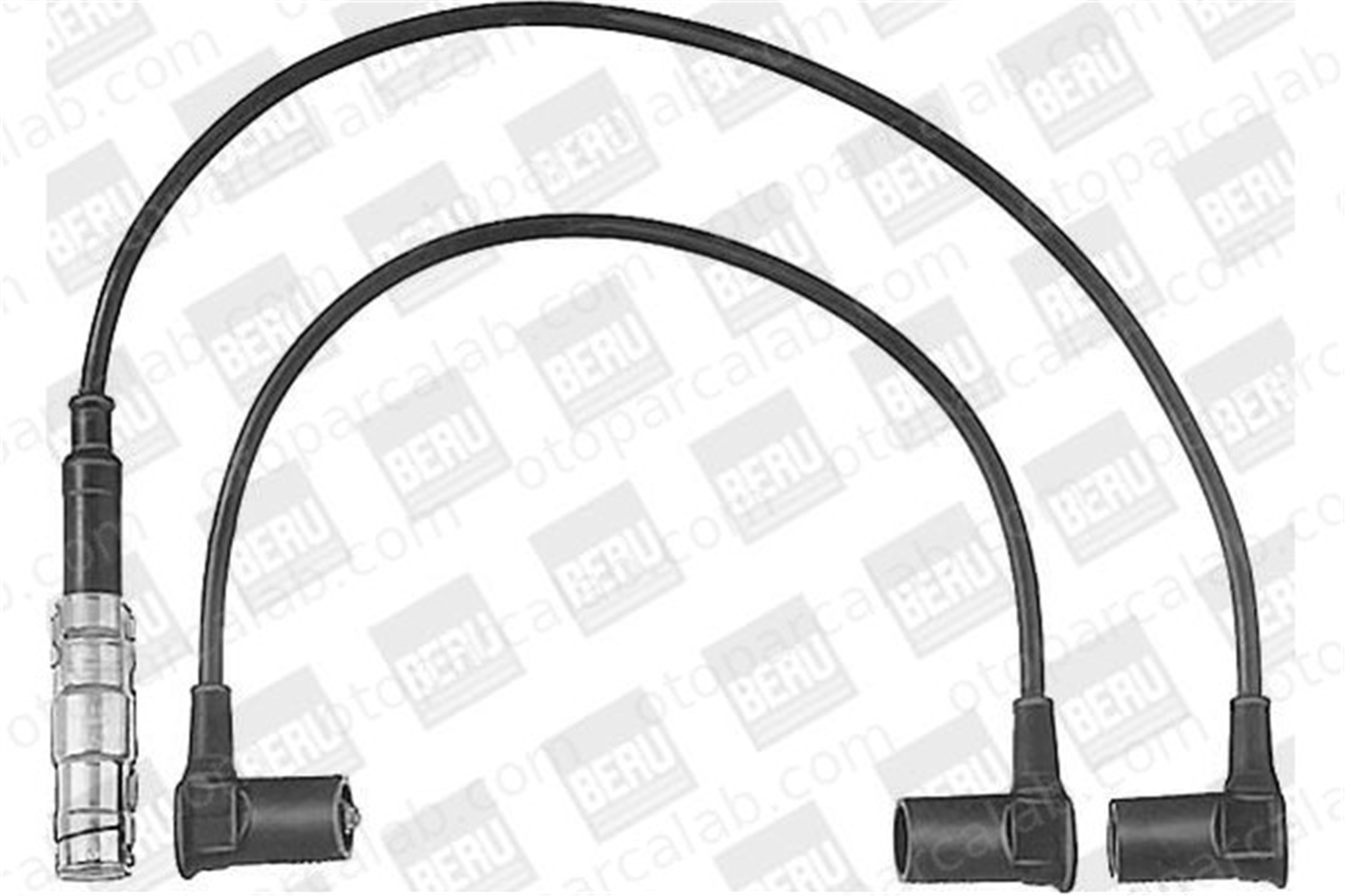 BERU ZEF466 Buji Kablosu MERCEDES-BENZ 190 124 Sedan ZEF466 1021501918