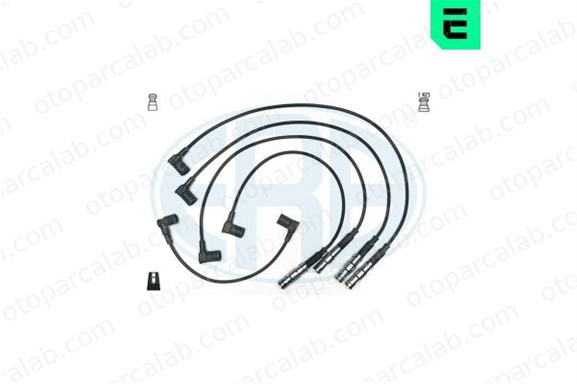 BERU ZEF466P Buji Kablosu MERCEDES-BENZ 190 124 Sedan ZEF466P 1021501918