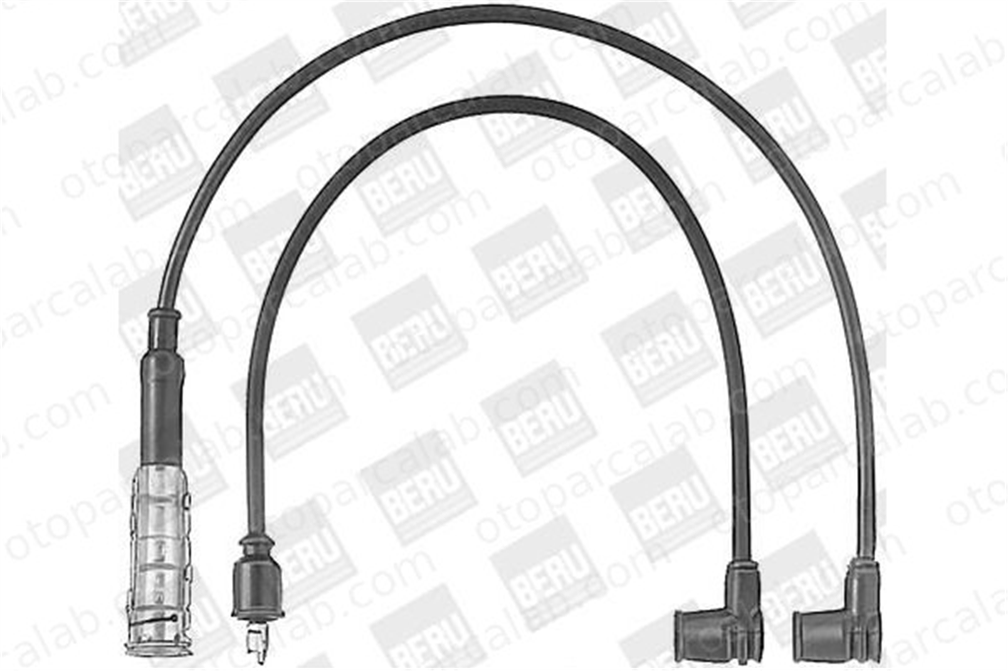 BERU ZEF470 Buji Kablosu MERCEDES-BENZ S-SERISI SL A1101504018 0300890470