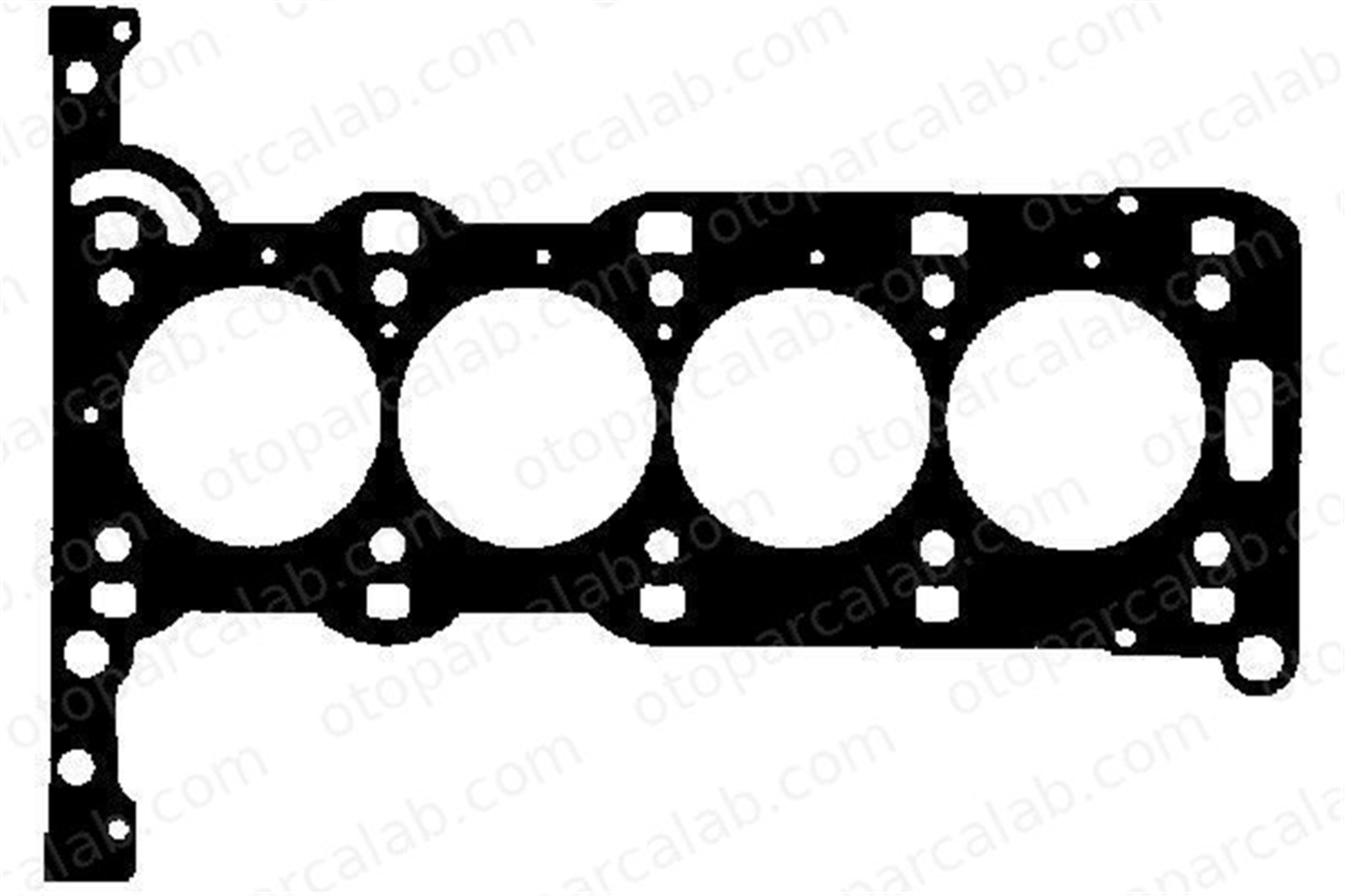 BGA CH4549 Silindir Kapak Contası OPEL ASTRA G Hatchback ASTRA G Sedan 90544049 5607448