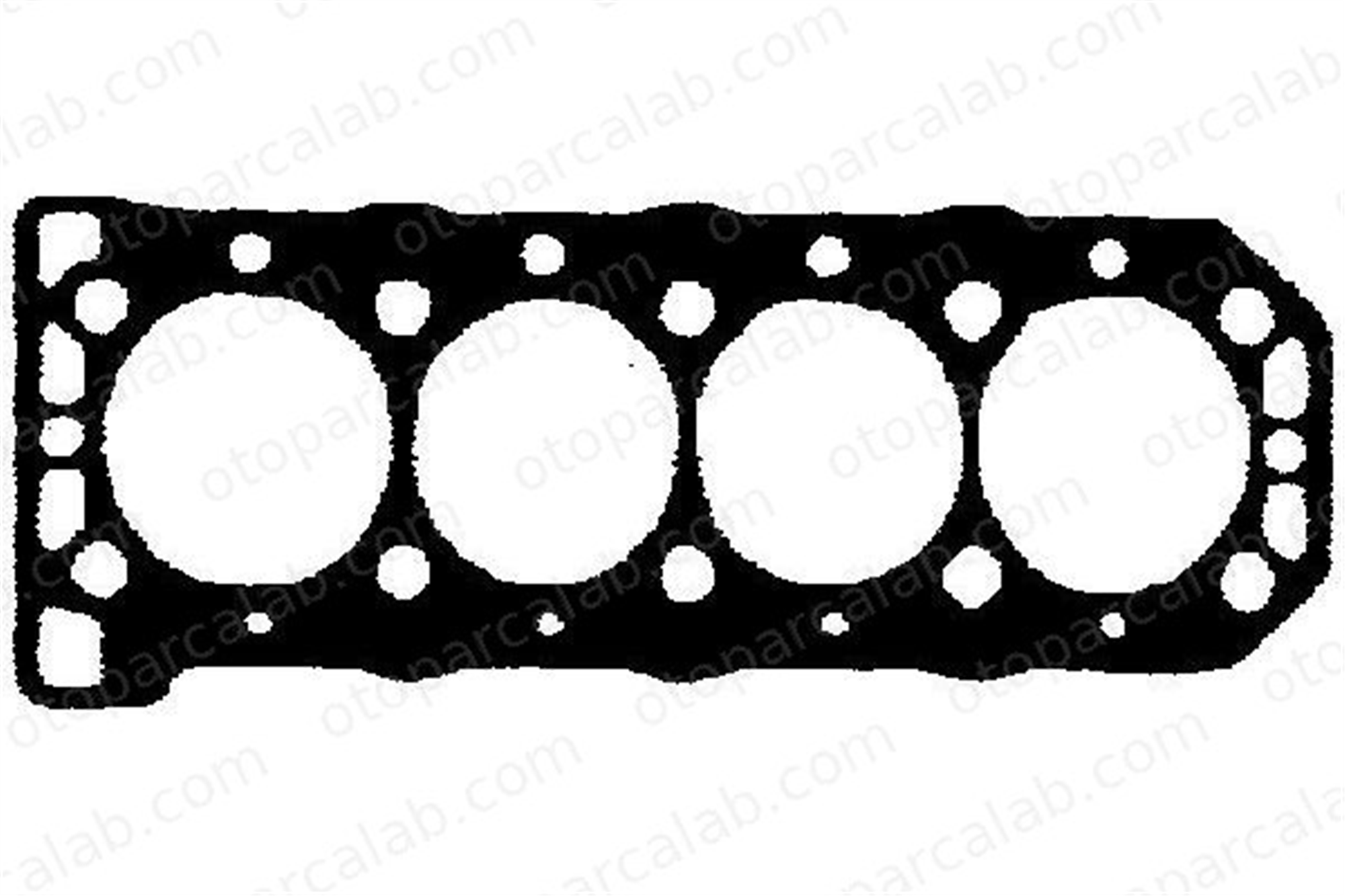 BGA CH9353M Silindir Kapak Contası ROVER 200 II Hatchback 100 / METRO Hatchback LVB500190
