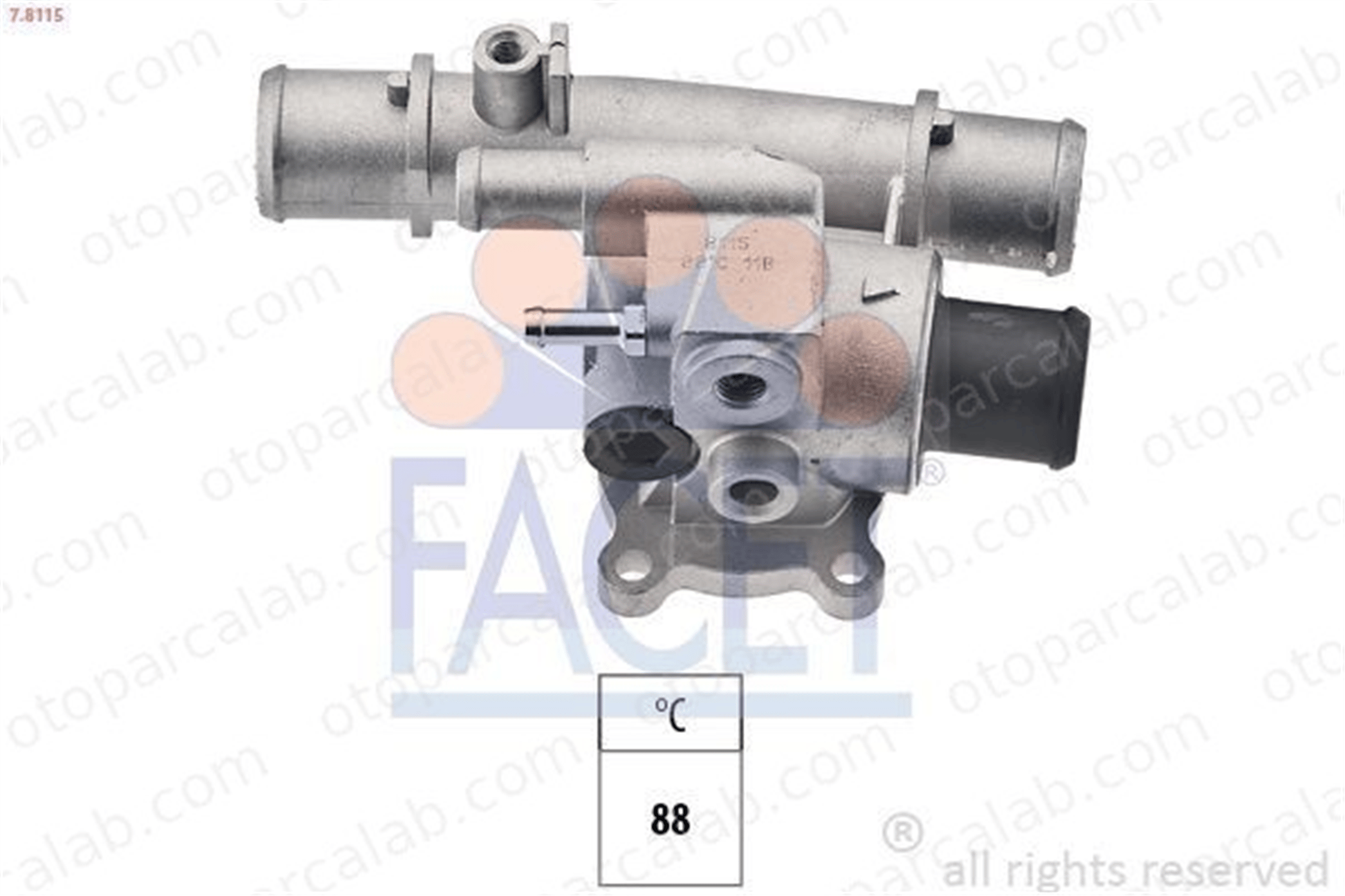 BITAPART BFI204009 Termostat FIAT MULTIPLA BRAVO I 46776217 46522664