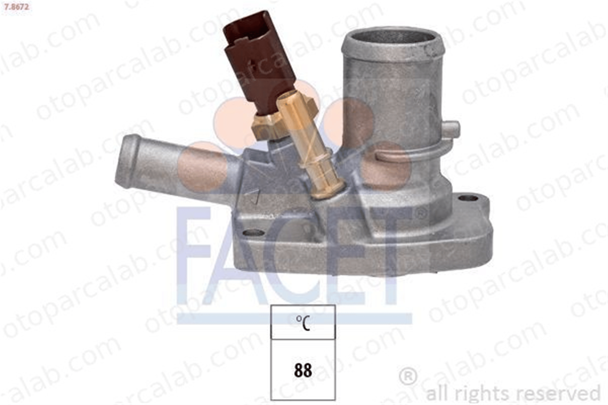 BITAPART BFI204014 Termostat FIAT PUNTO PANDA 55202176 55194029