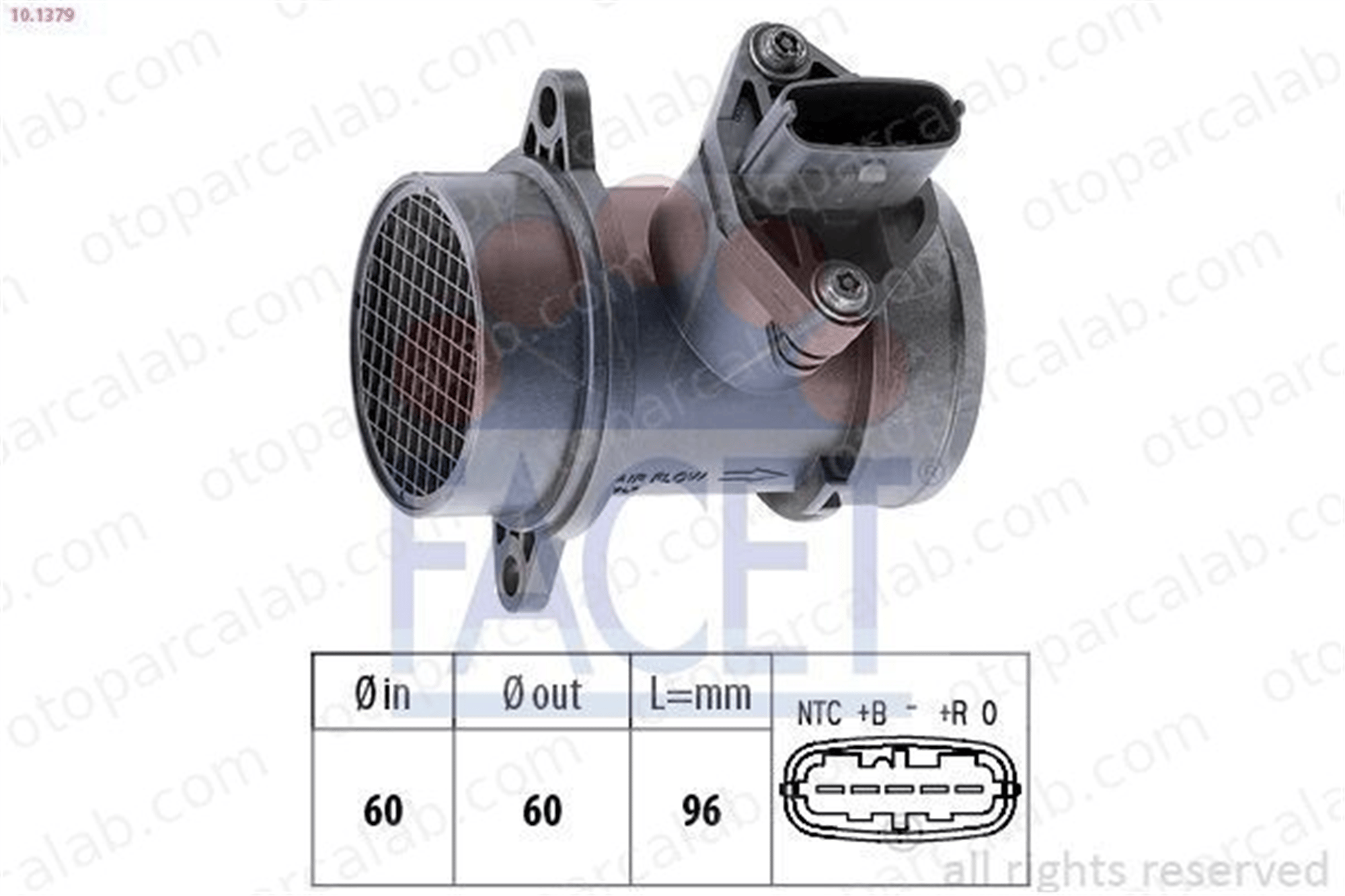 BITAPART BHY390002 Hava Debimetresi HYUNDAI ACCENT II ACCENT II Sedan 2816422610 5001HY103