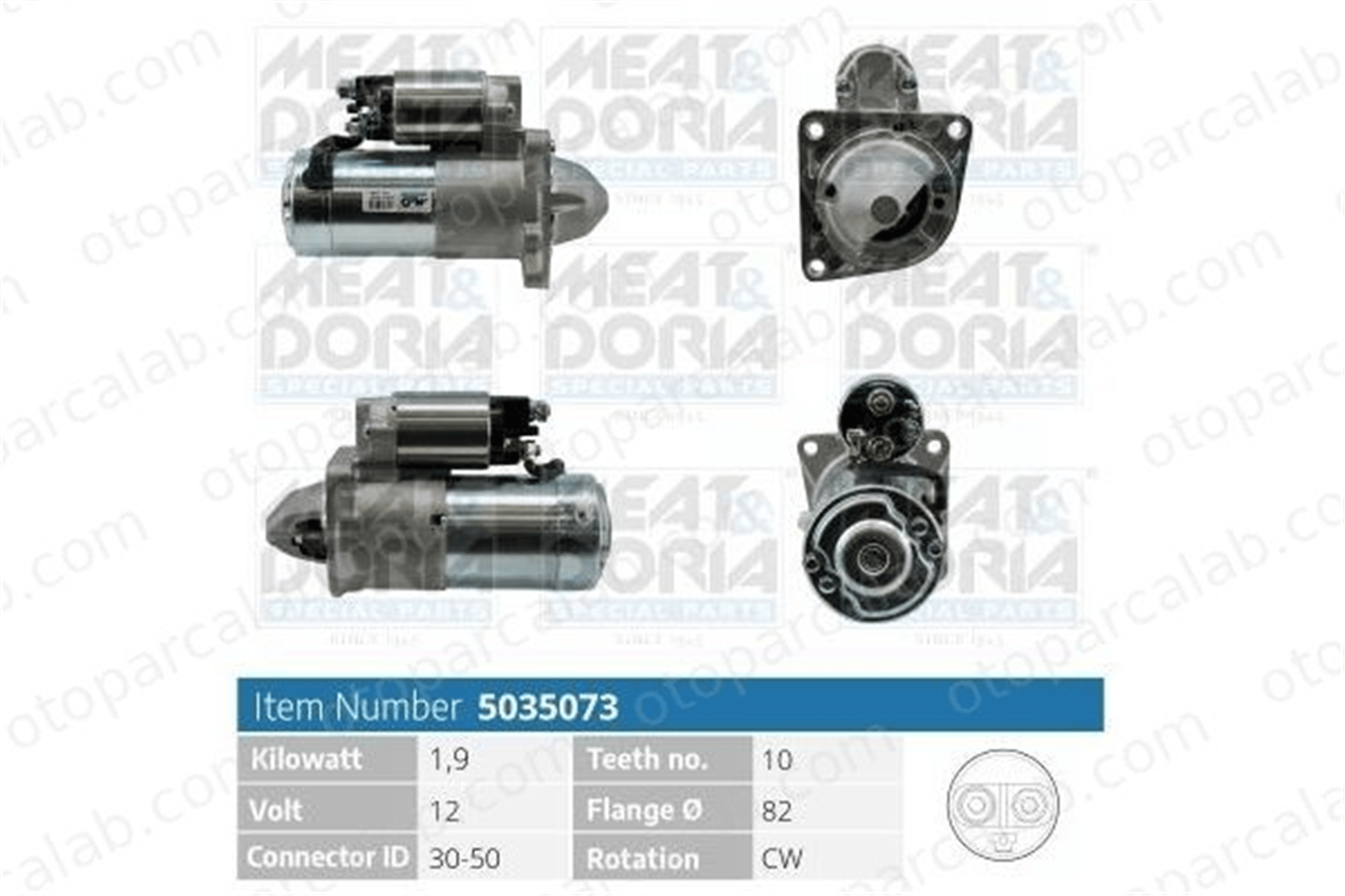 BITAPART BOP371001 Marş Dinamosu ALFA ROMEO 156 Sportwagon 156 55353857 55585237