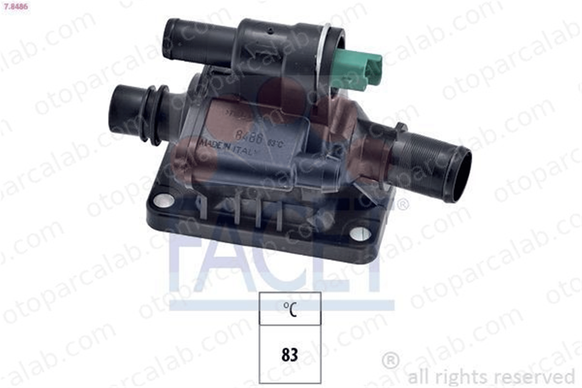 BITAPART BPE210061 Termostat CITROËN C3 I C2 1336V6 9654393880