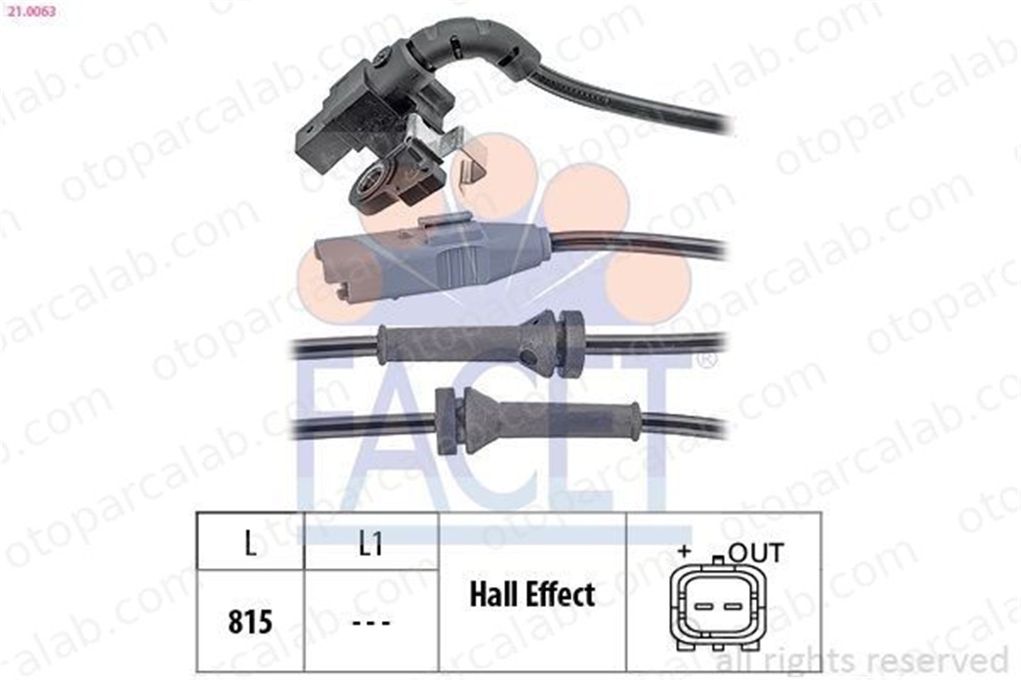 BITAPART BPE379102 Abs Sensörü Arka Sağ veya Sol PEUGEOT 308 I 308 SW I 4545L0 454508