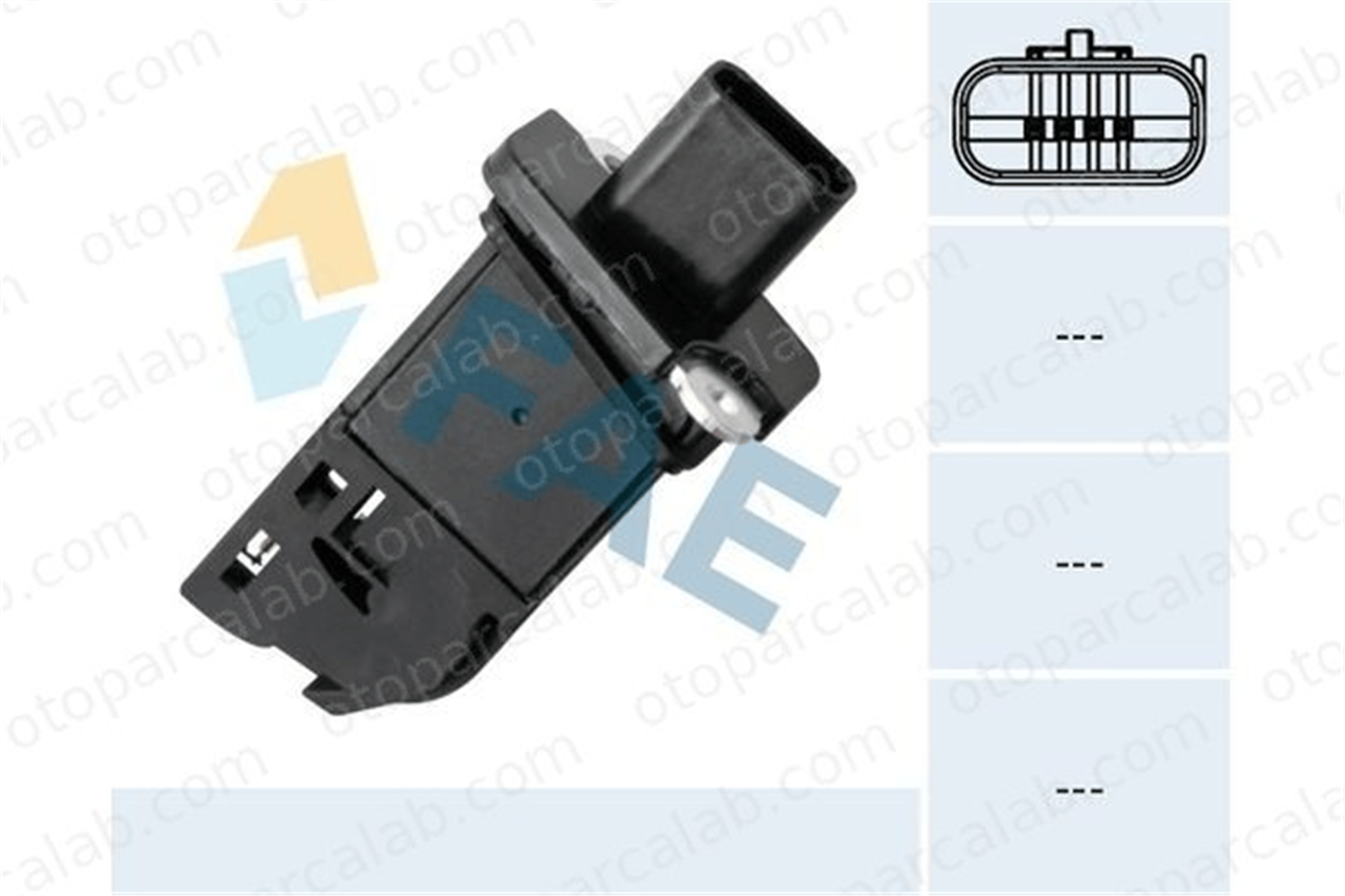 BITAPART BPE390001 Hava Debimetresi FORD S-MAX FIESTA VI 9674958880 1516668