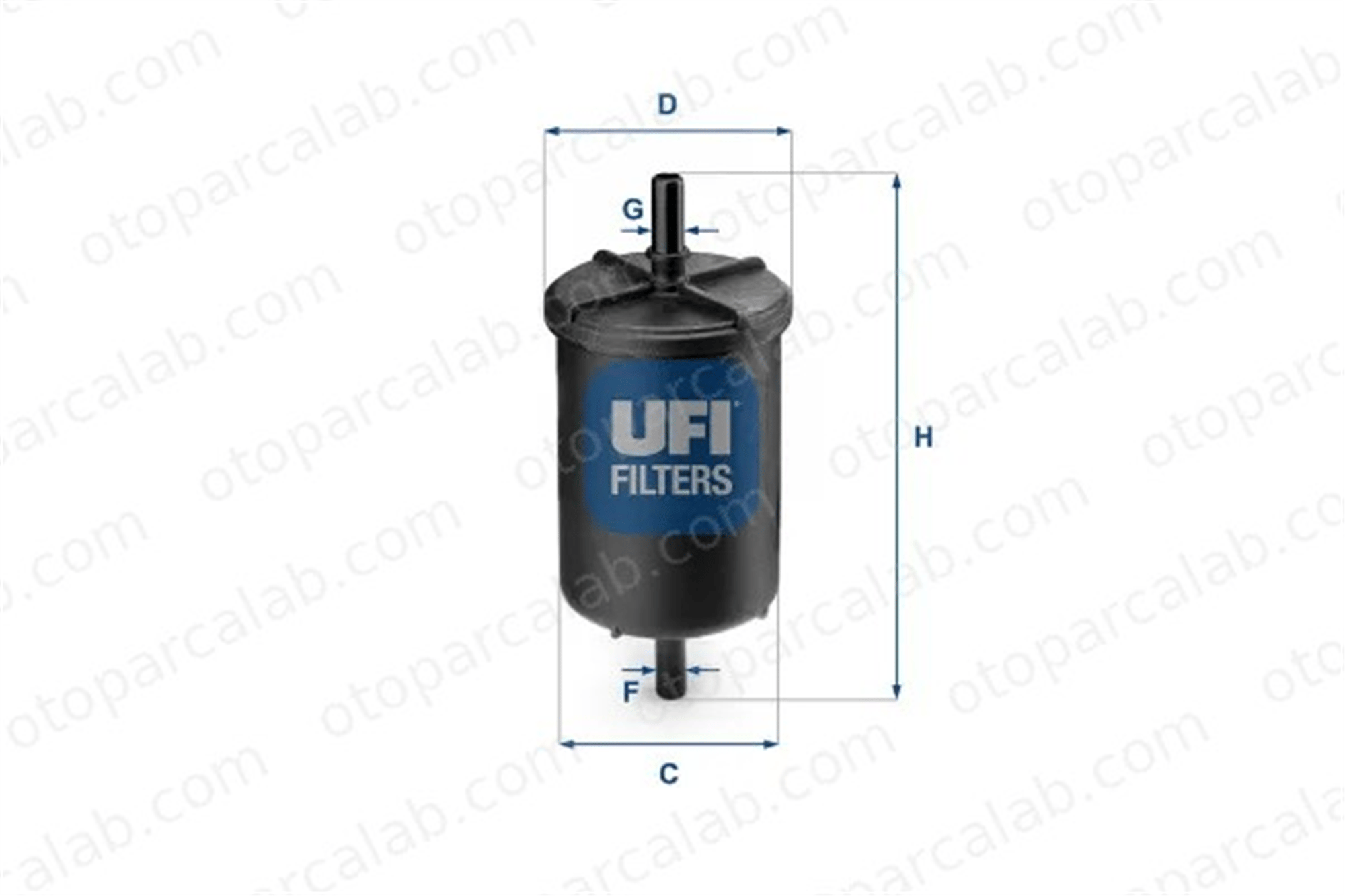 BITAPART BPE405001 Yakıt Filtresi MERCEDES-BENZ AROCS ACTROS MP4 / MP5 1567C6 7700845961