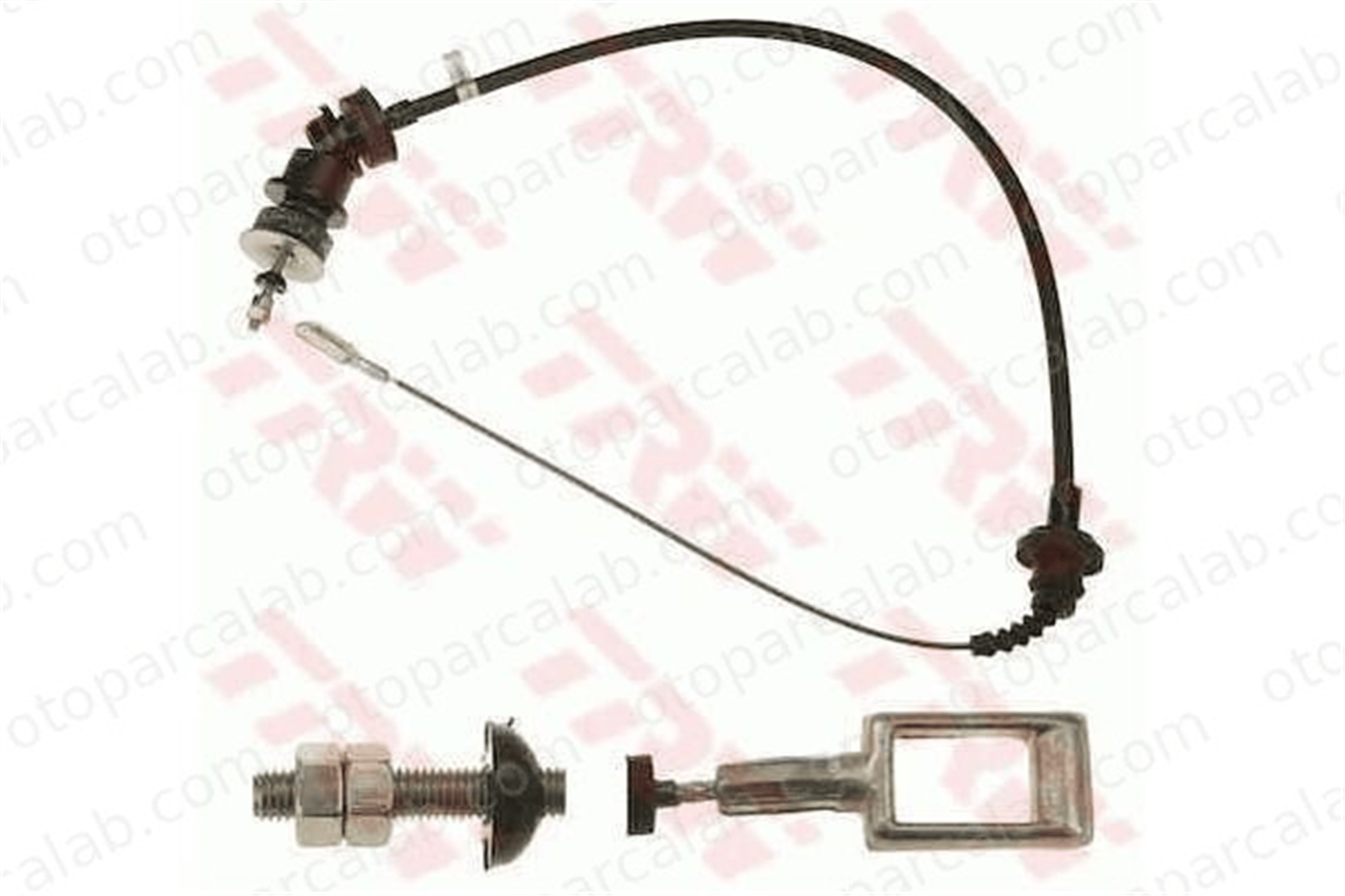 BITAPART BPE451006 Debriyaj Teli FIAT DUCATO Platform şasi CITROËN JUMPER Panelvan/Van 2150T5 2150J2