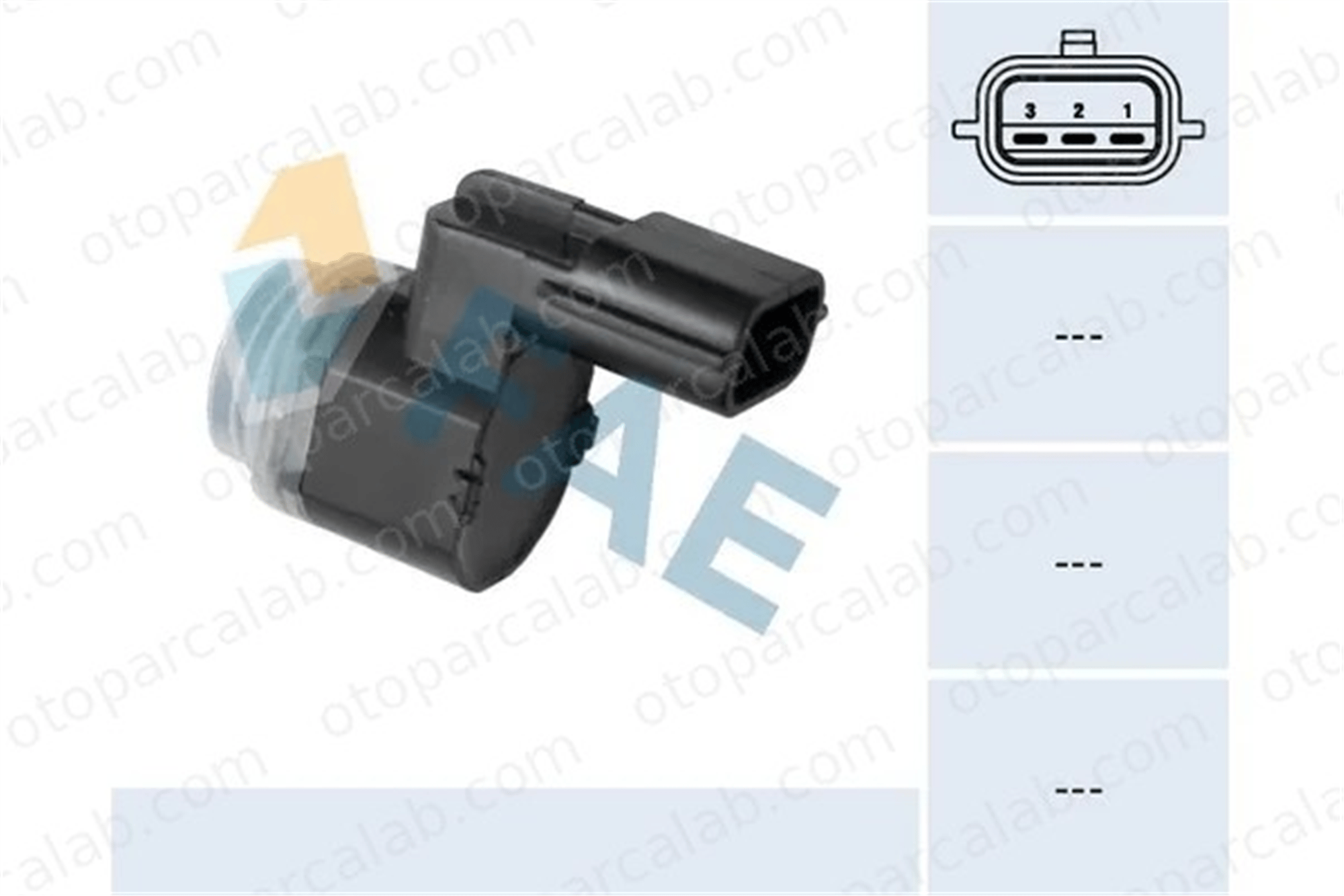 BITAPART BRE379070 Park Sensörü RENAULT MEGANE III Hatchback KANGOO / GRAND KANGOO II 284420965R 95517245